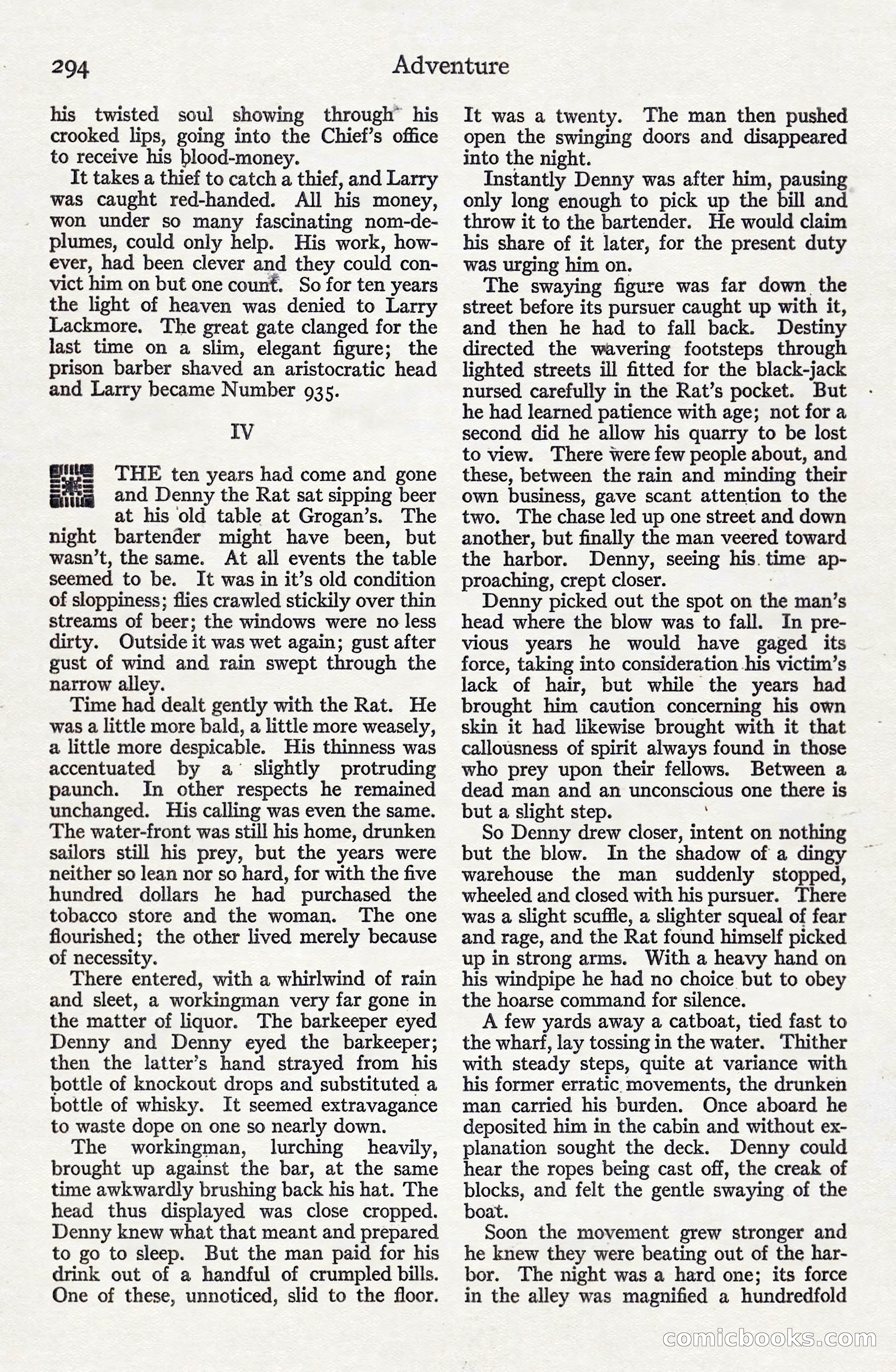 Adventure, June 1911 — page 108 of 196