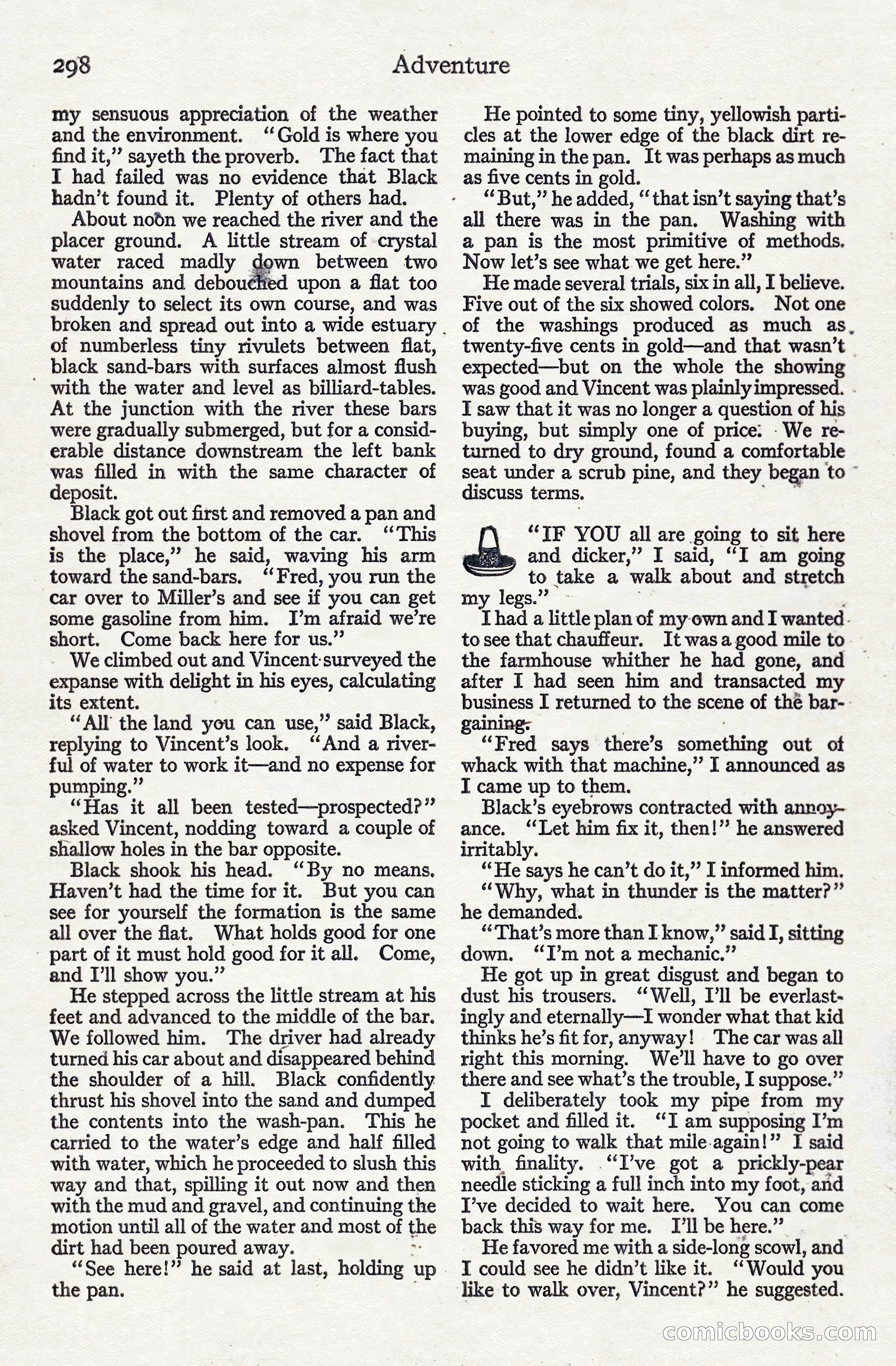 Adventure, June 1911 — page 112 of 196
