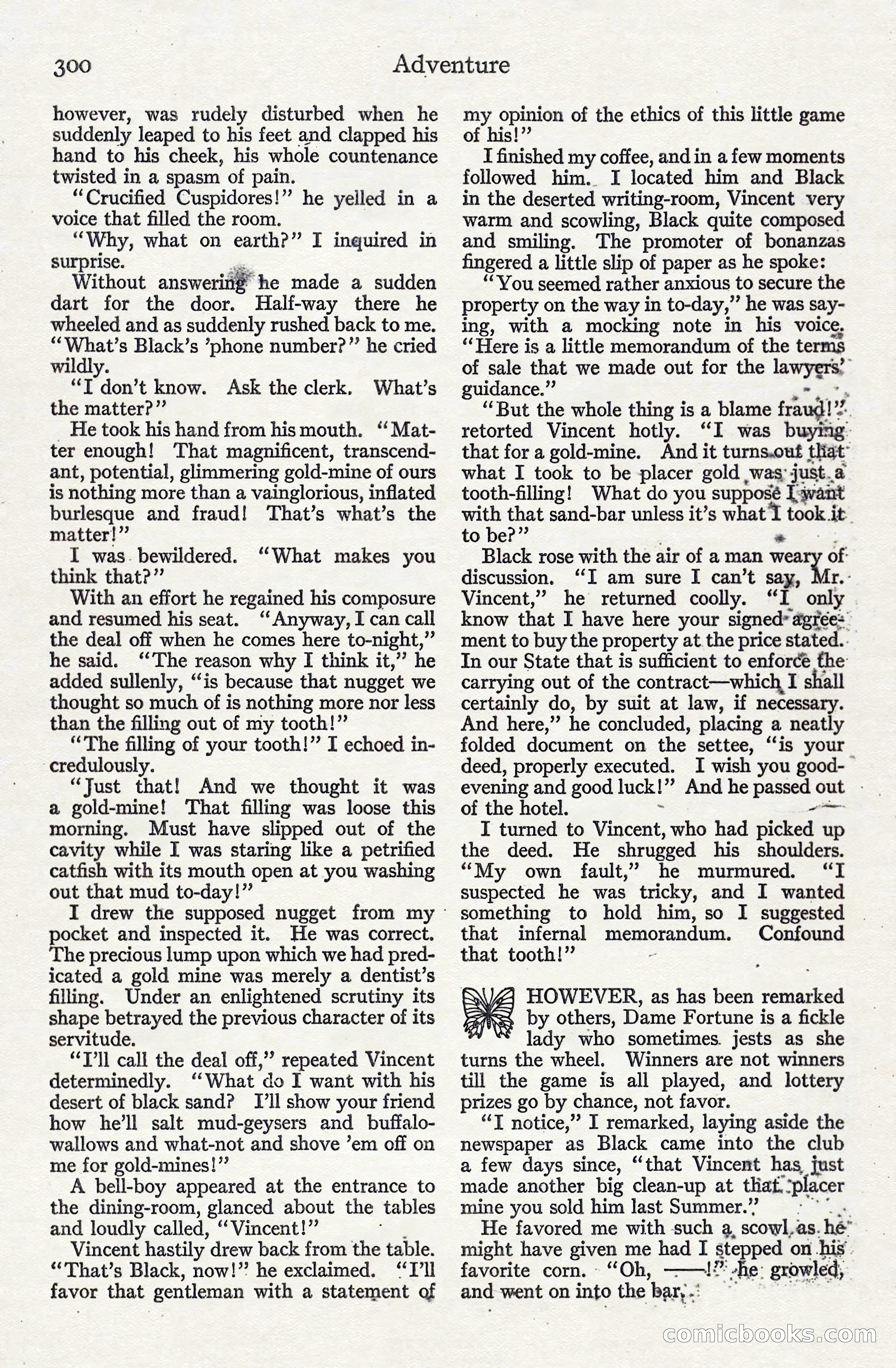 Adventure, June 1911 — page 114 of 196