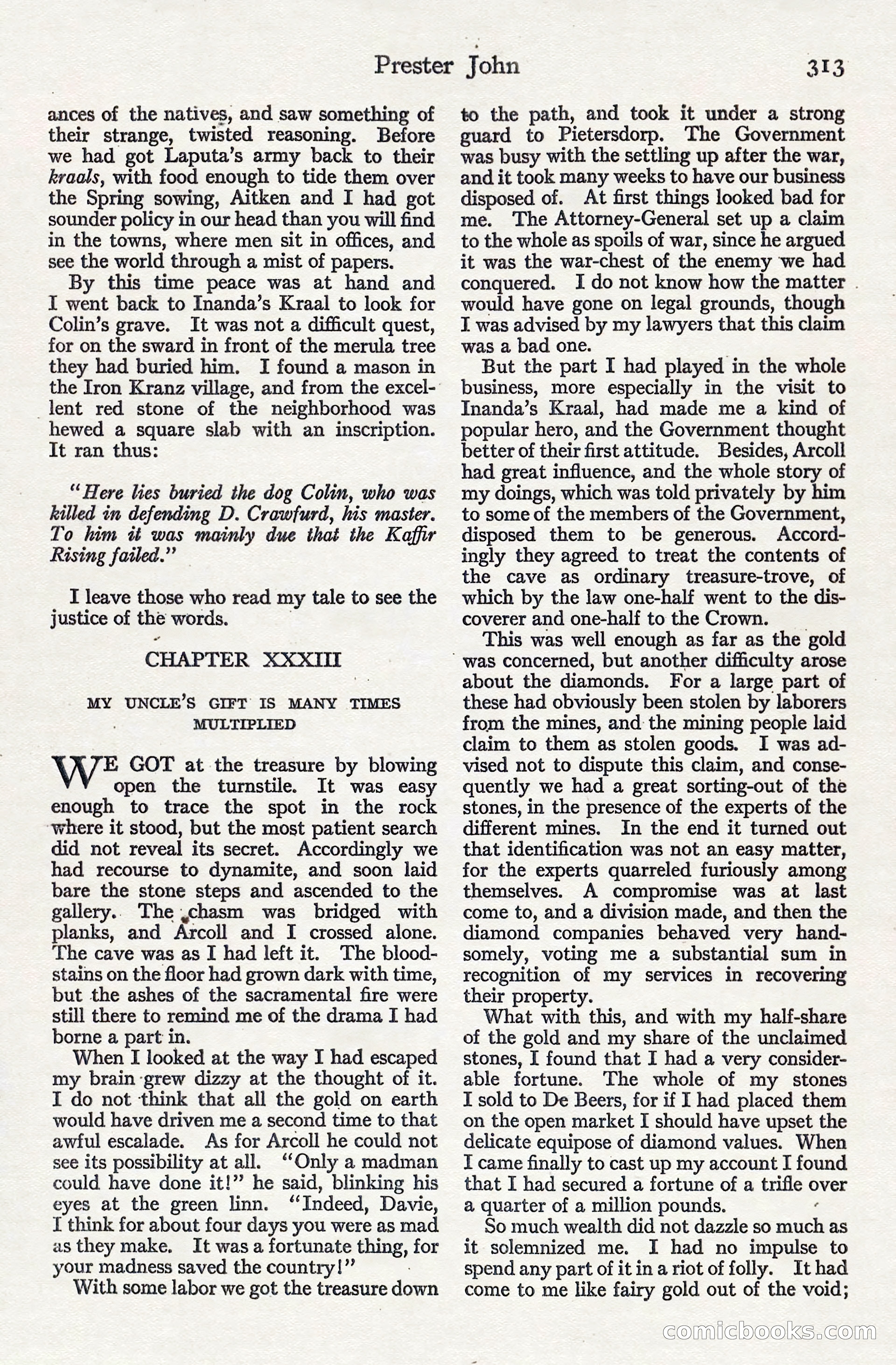 Adventure, June 1911 — page 127 of 196