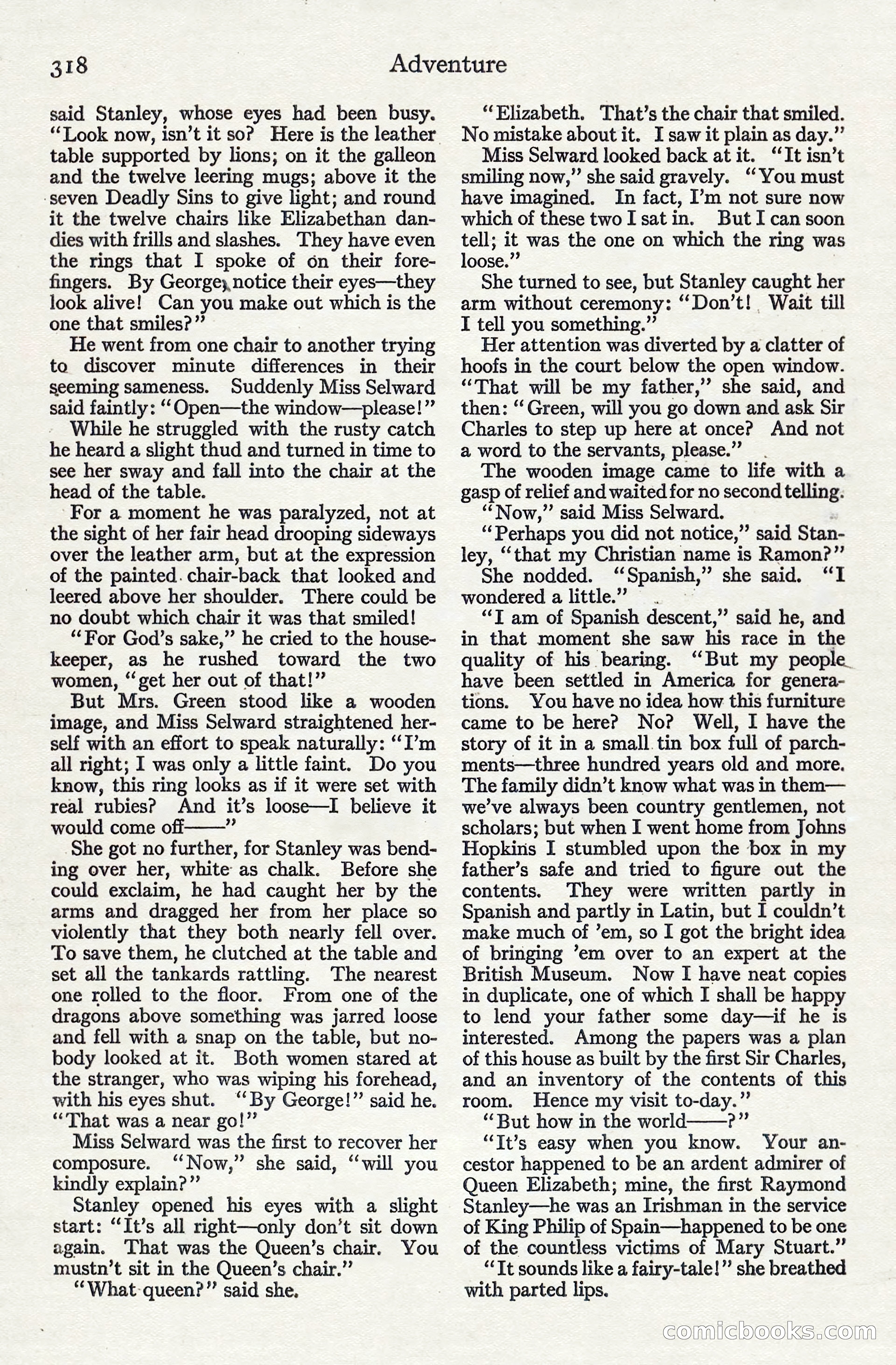 Adventure, June 1911 — page 132 of 196