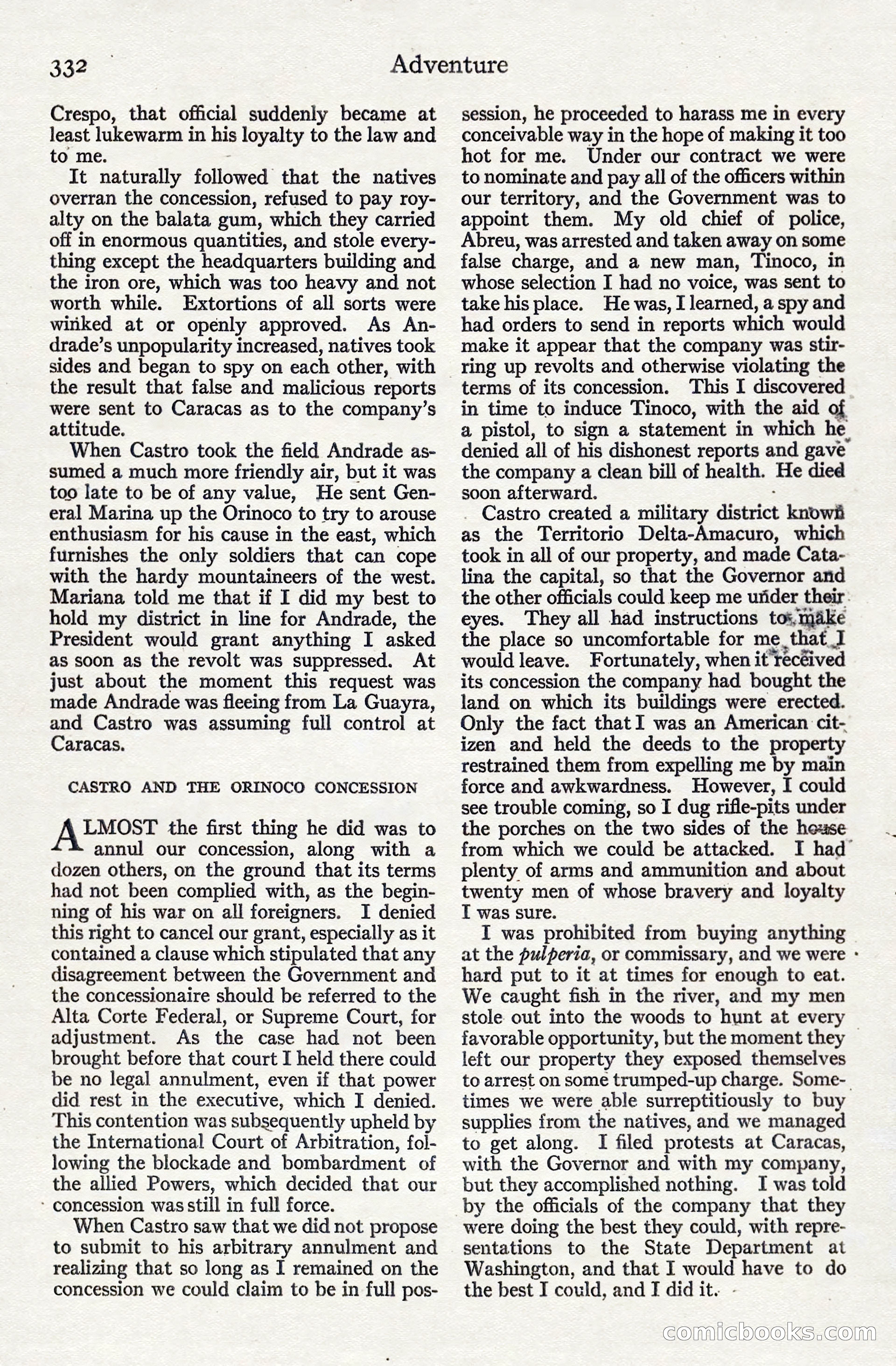 Adventure, June 1911 — page 146 of 196