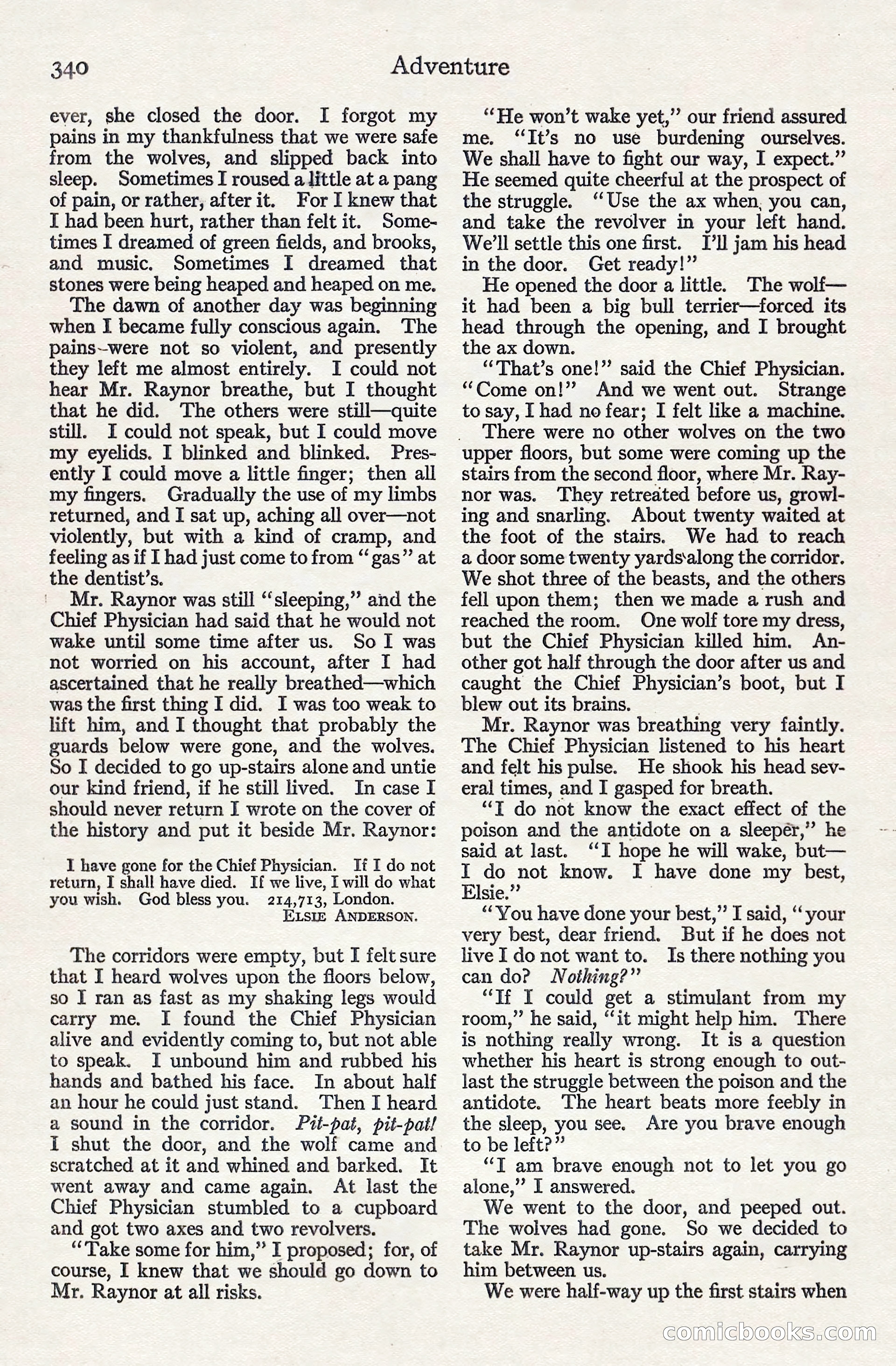 Adventure, June 1911 — page 154 of 196