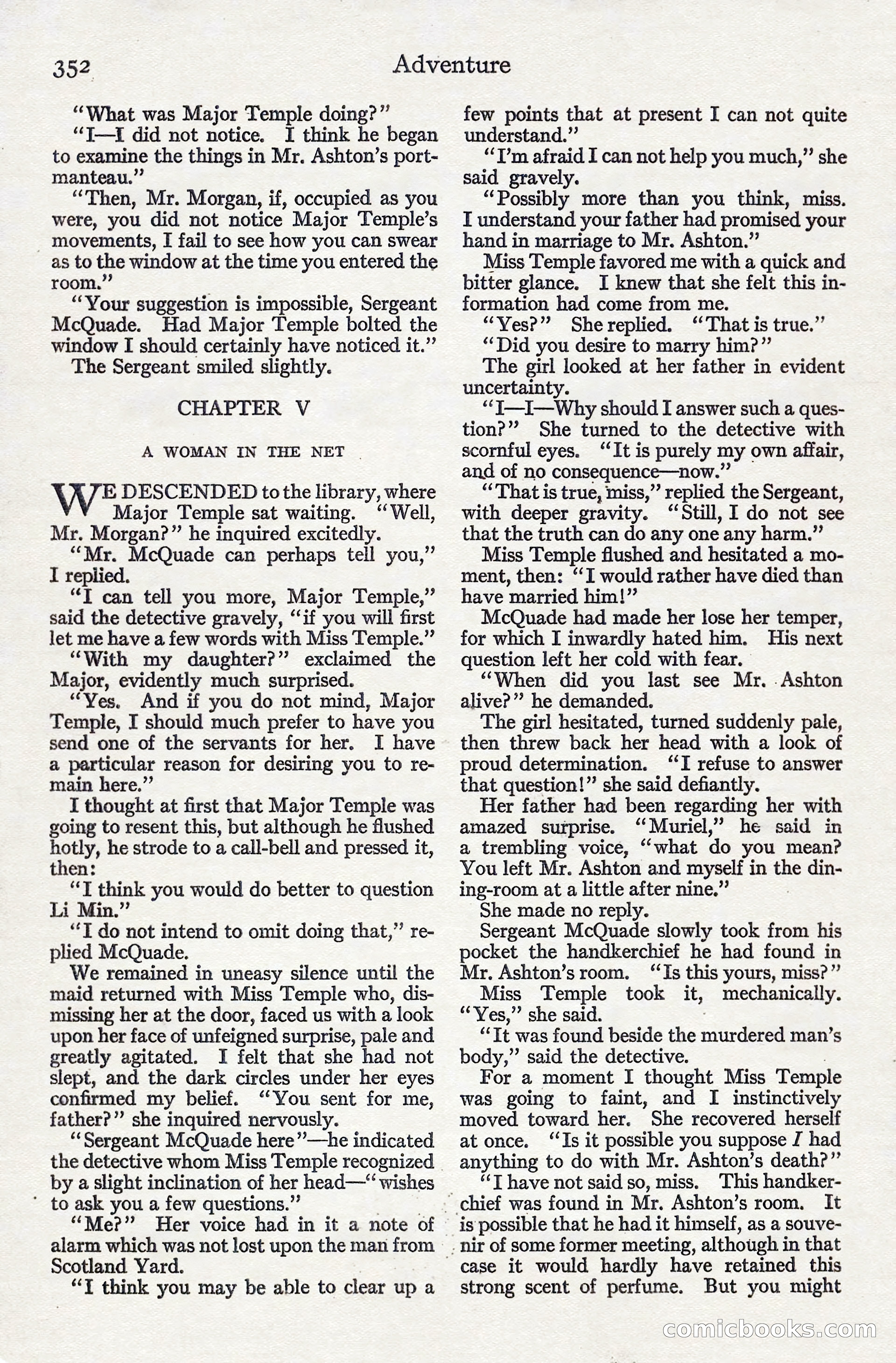 Adventure, June 1911 — page 166 of 196