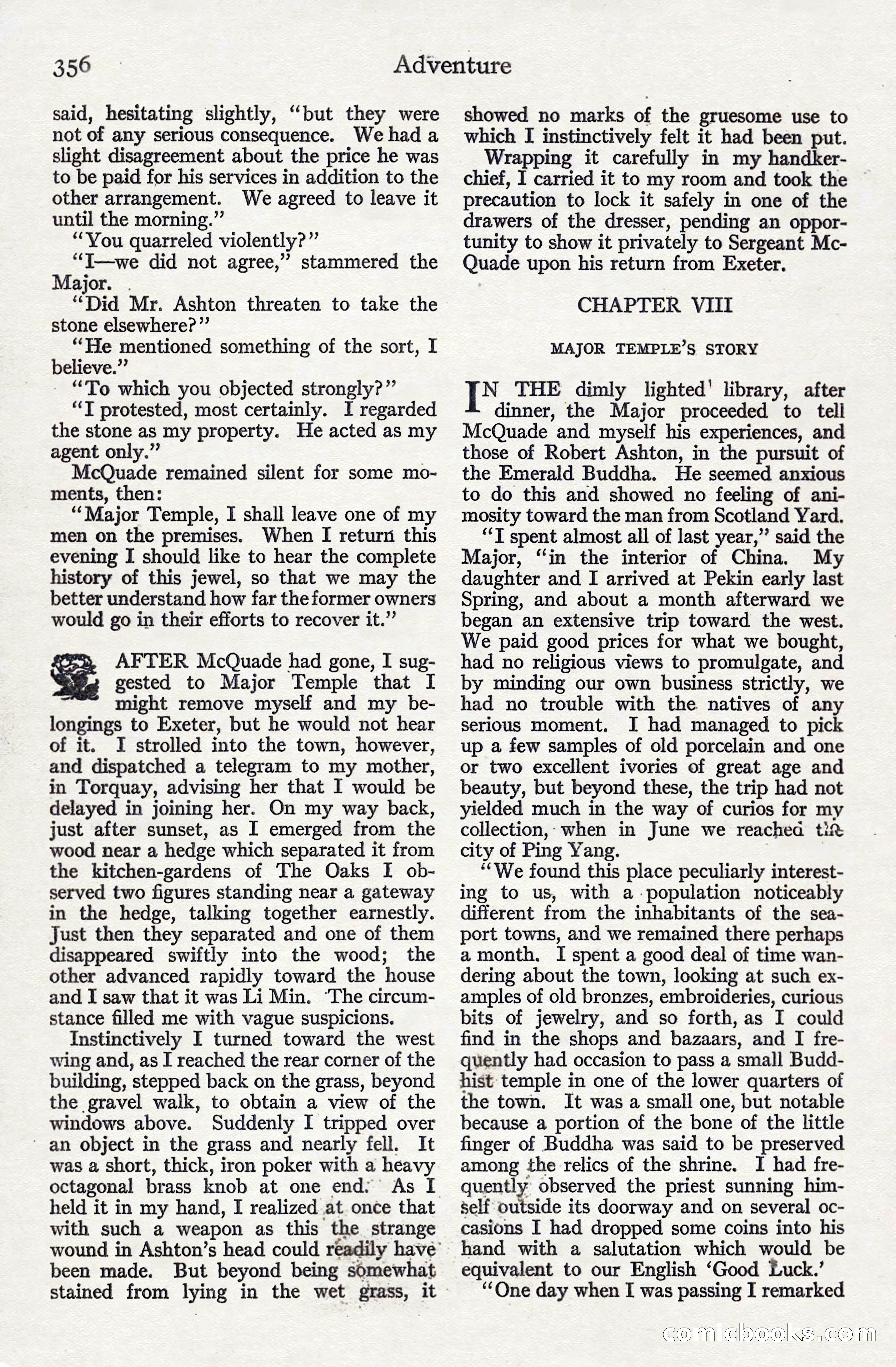 Adventure, June 1911 — page 170 of 196