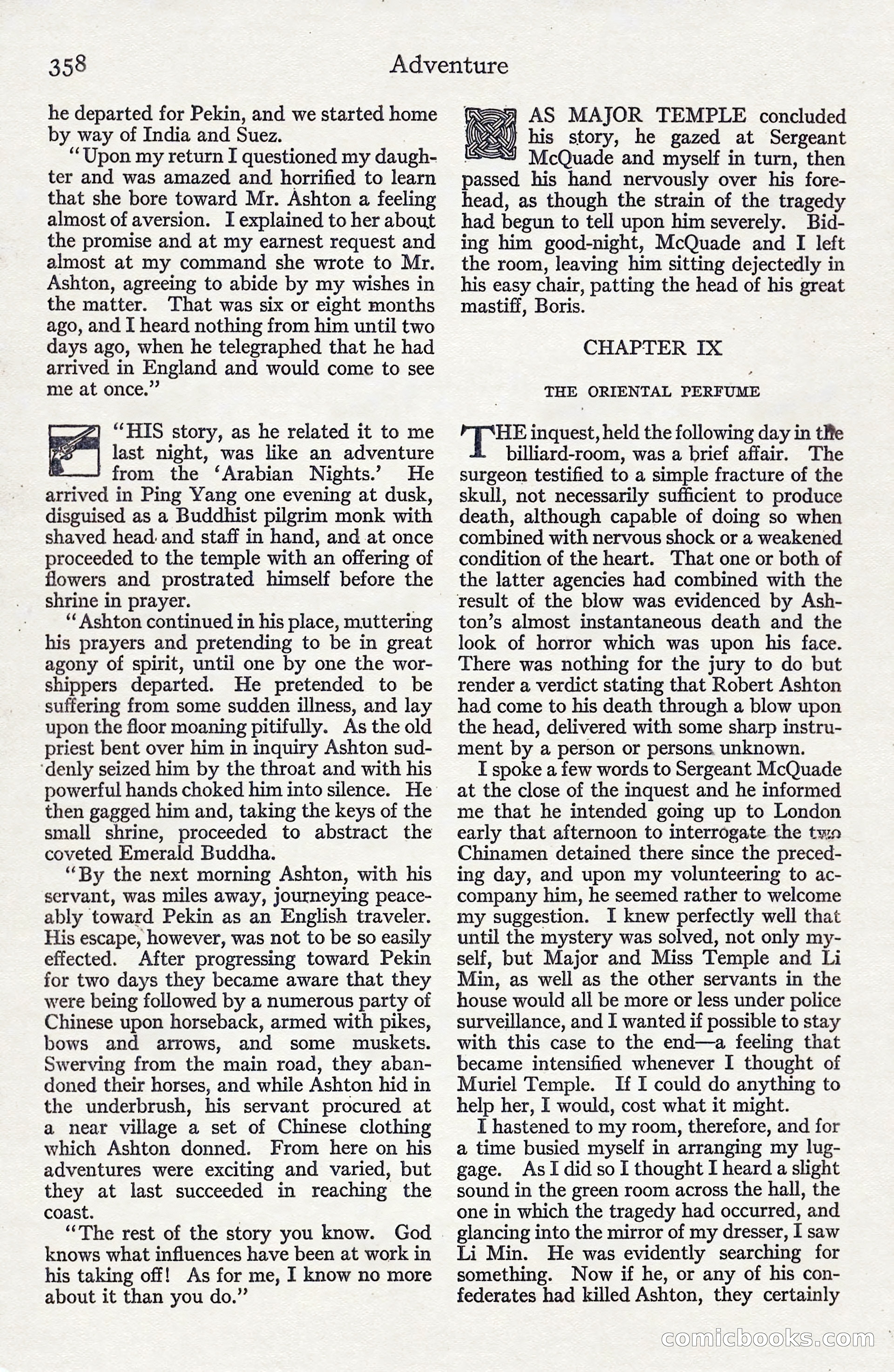 Adventure, June 1911 — page 172 of 196