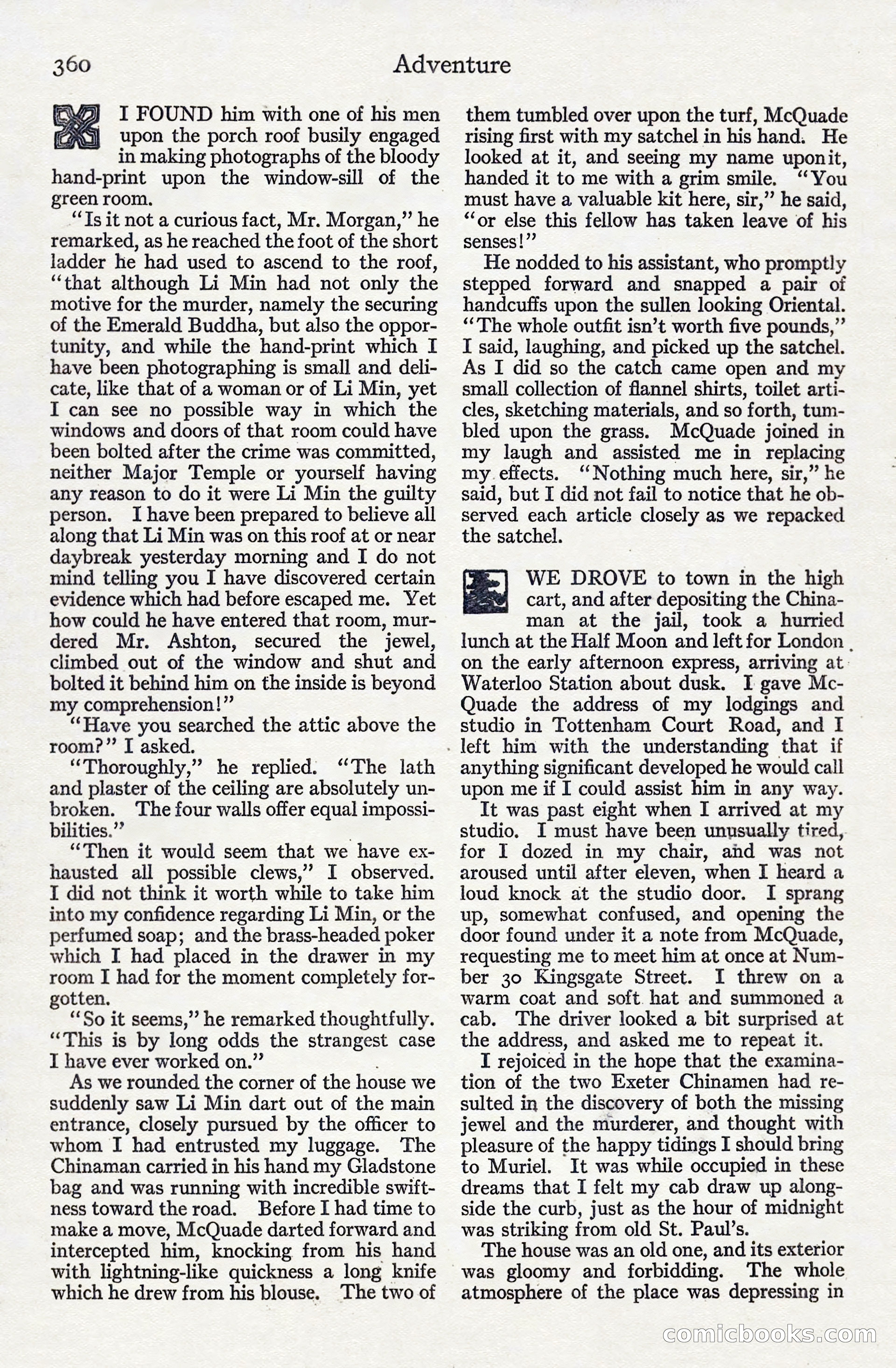 Adventure, June 1911 — page 174 of 196
