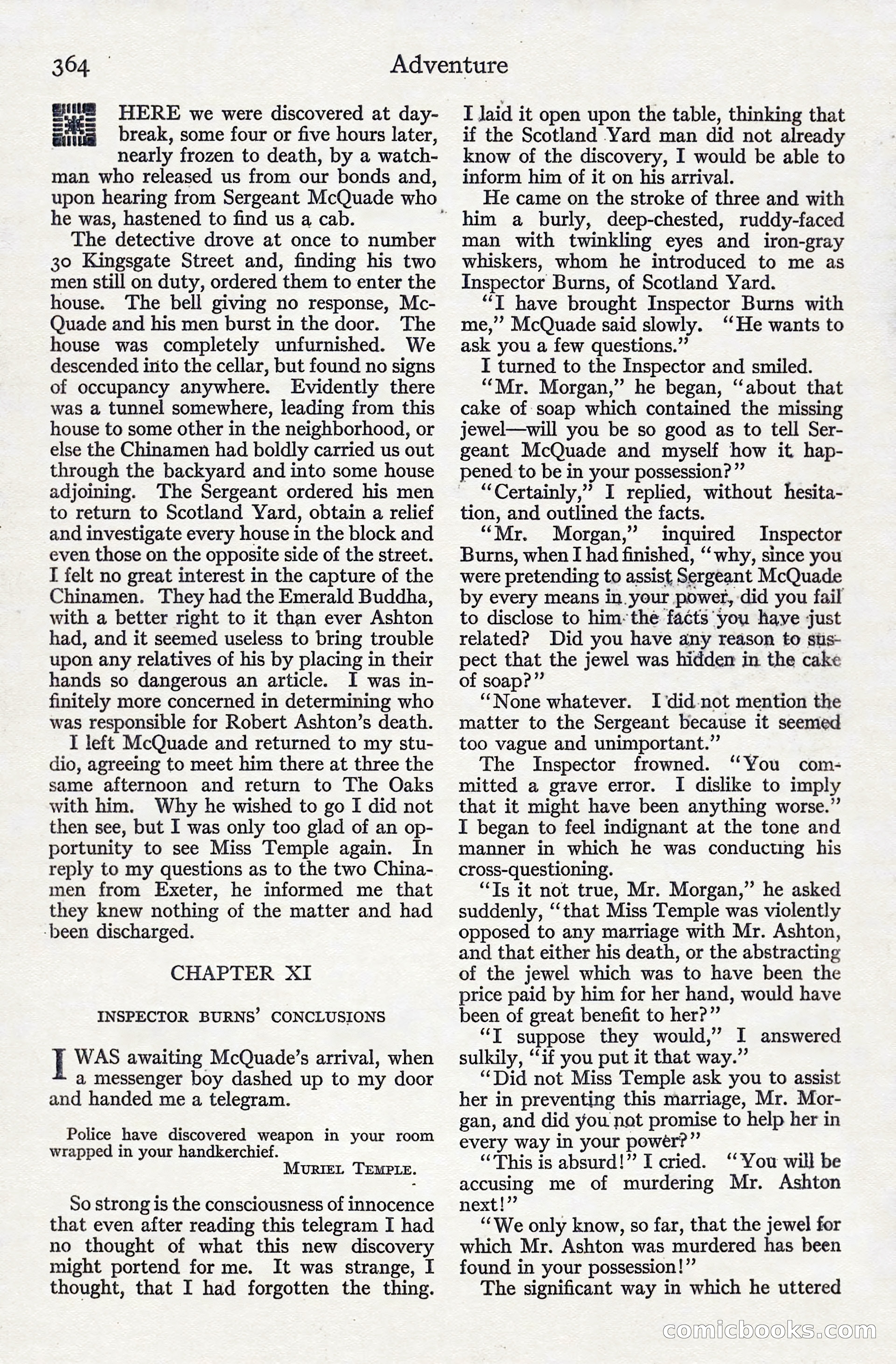 Adventure, June 1911 — page 178 of 196