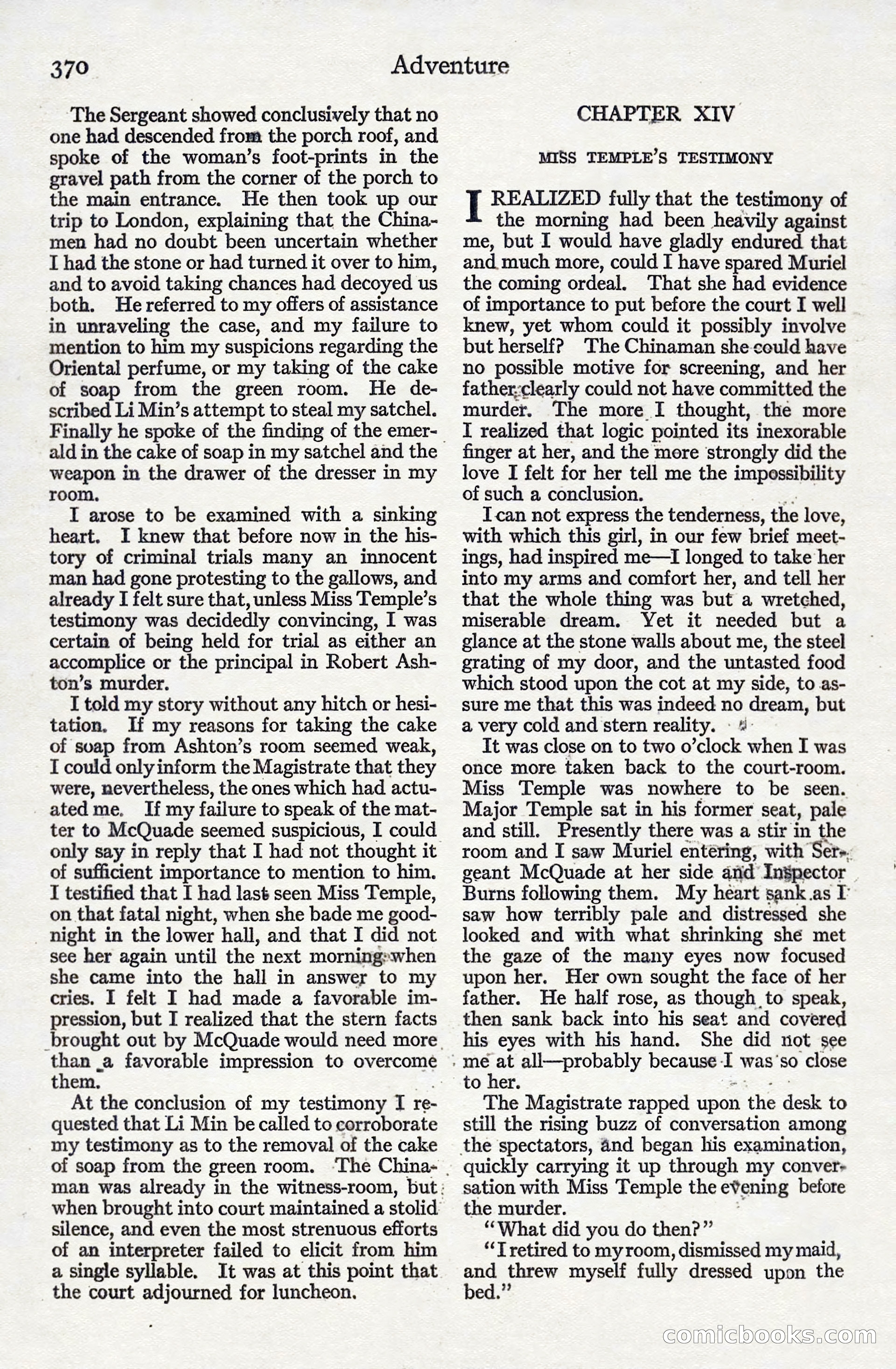 Adventure, June 1911 — page 184 of 196