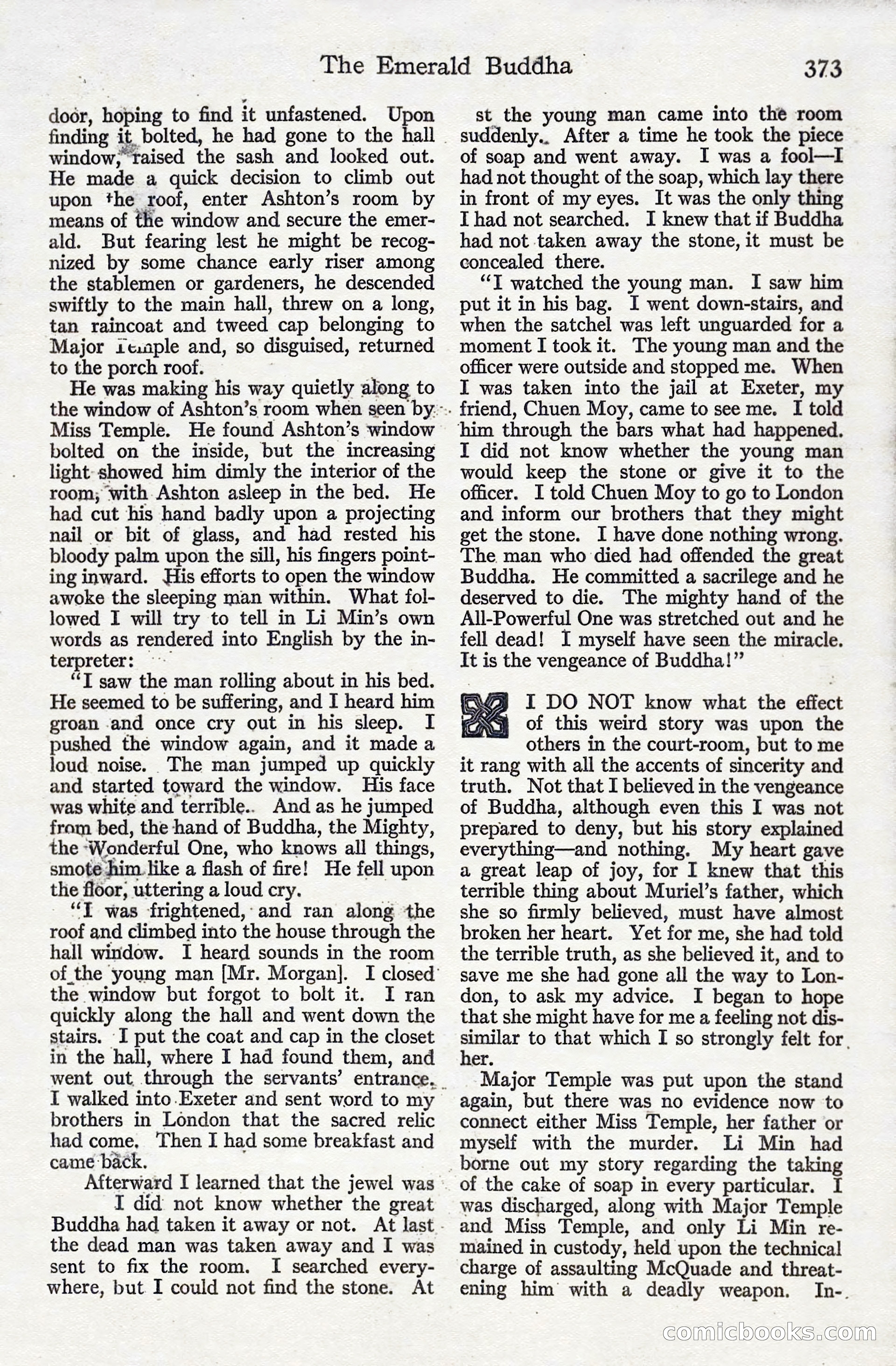Adventure, June 1911 — page 187 of 196