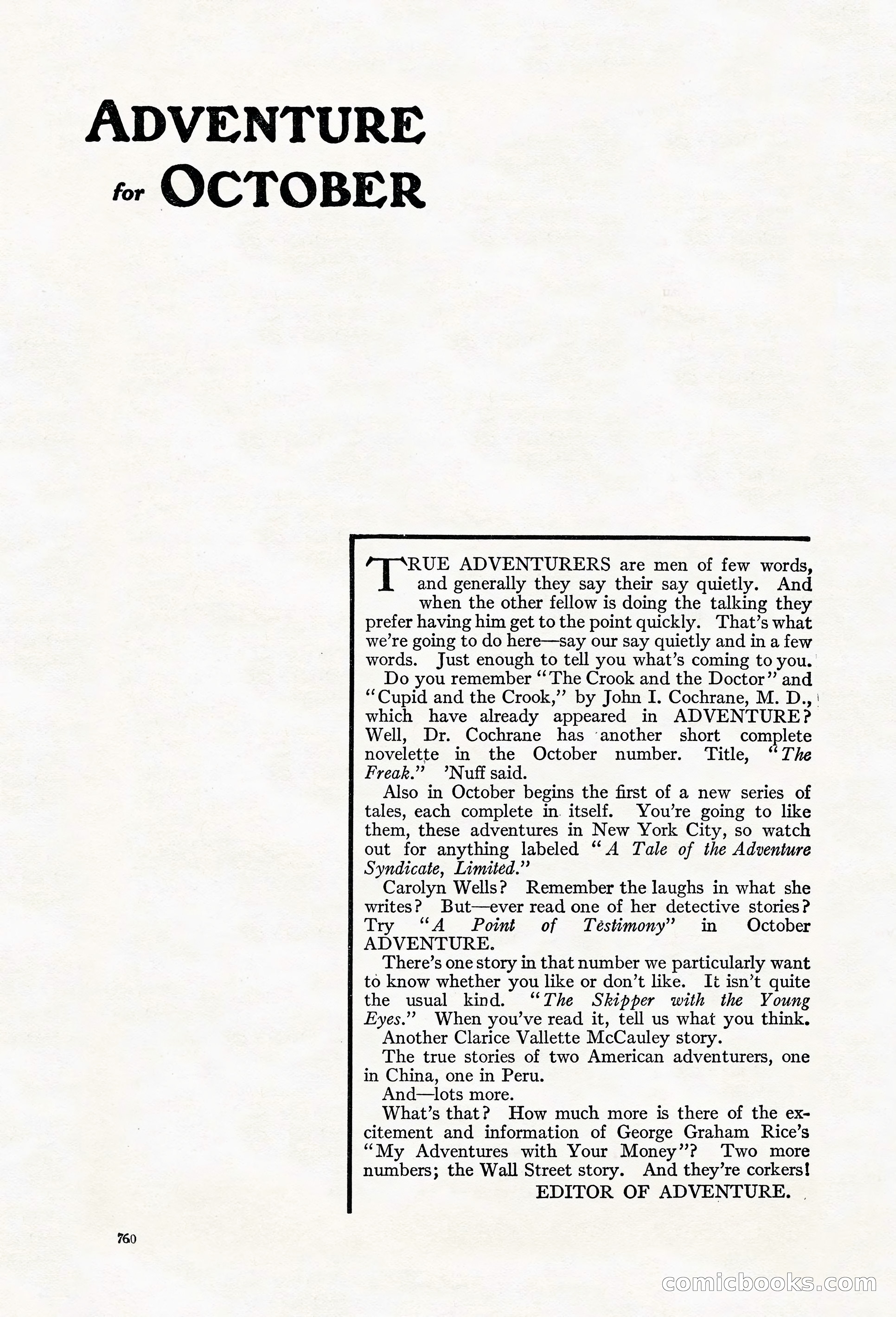 Adventure Magazine Cover — page 4 of 196