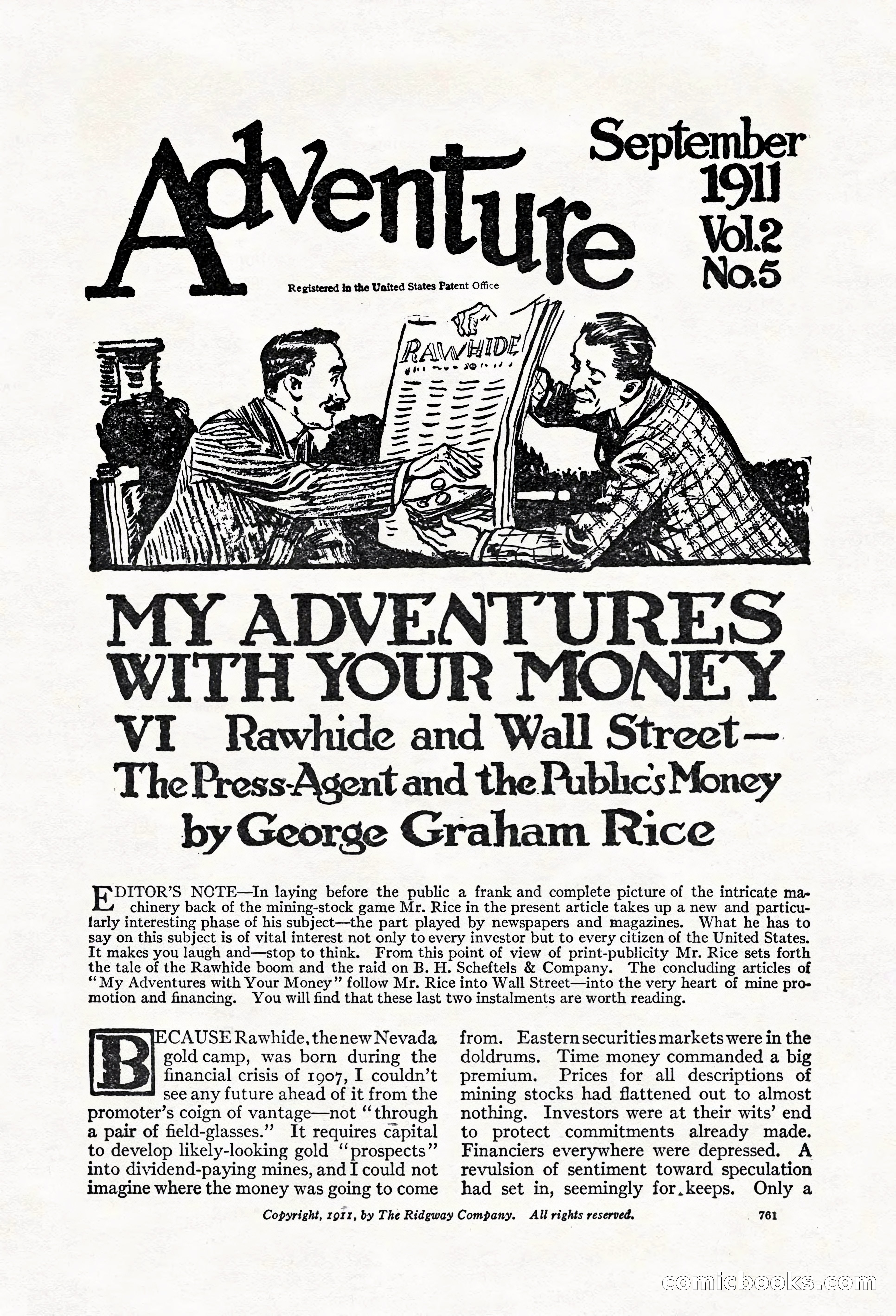 Adventure Magazine Cover — page 5 of 196
