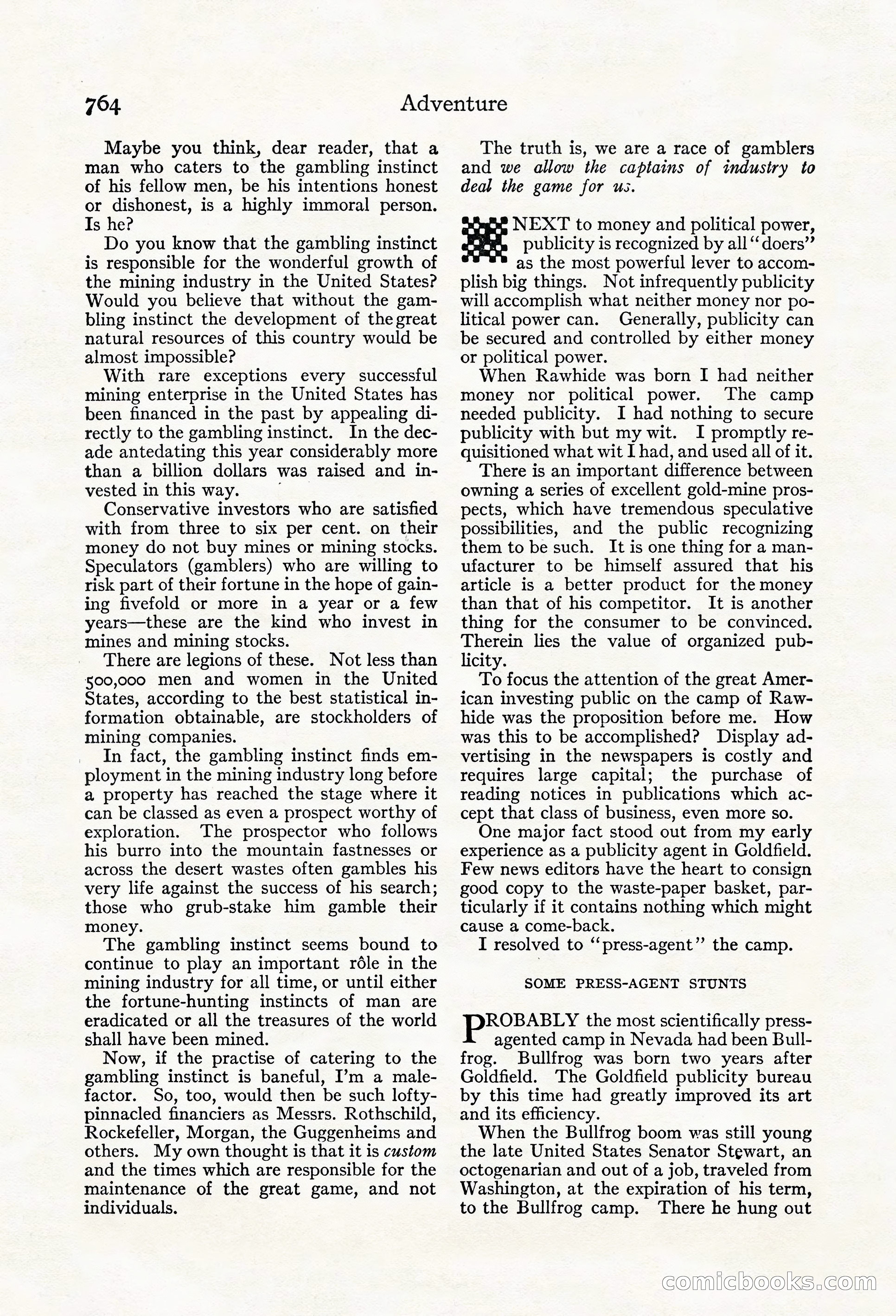 Adventure Magazine Cover — page 8 of 196
