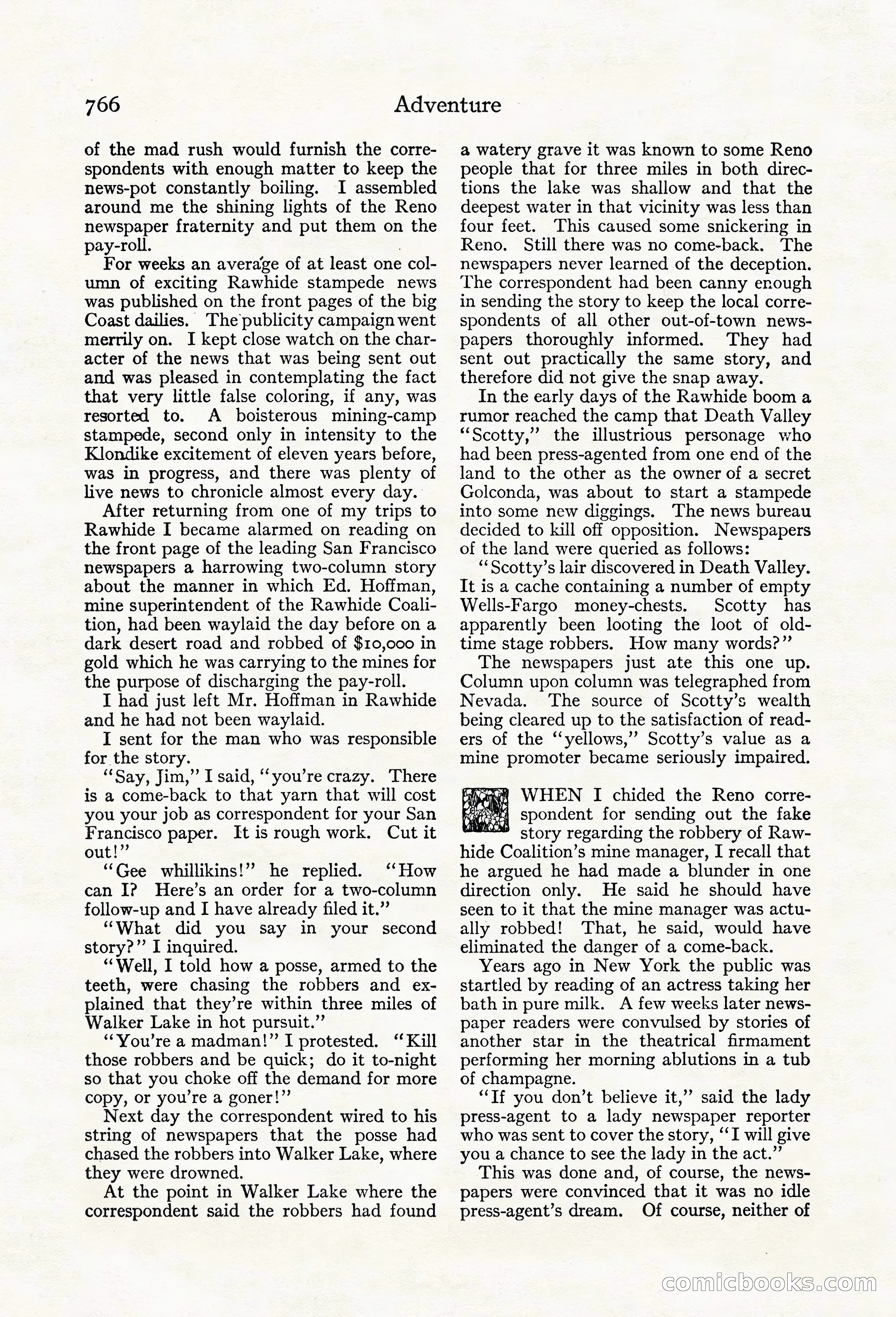 Adventure Magazine Cover — page 10 of 196
