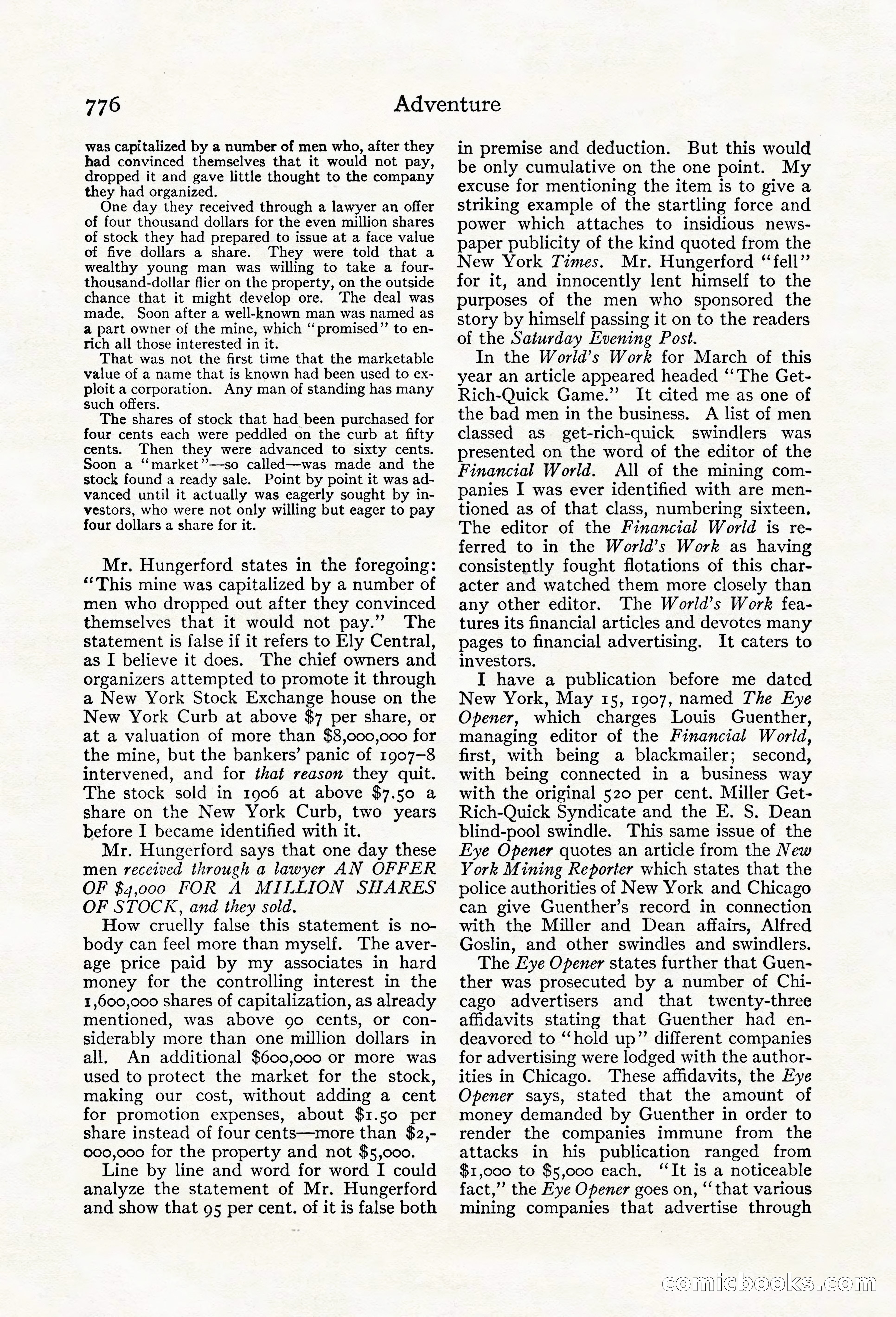 Adventure Magazine Cover — page 20 of 196