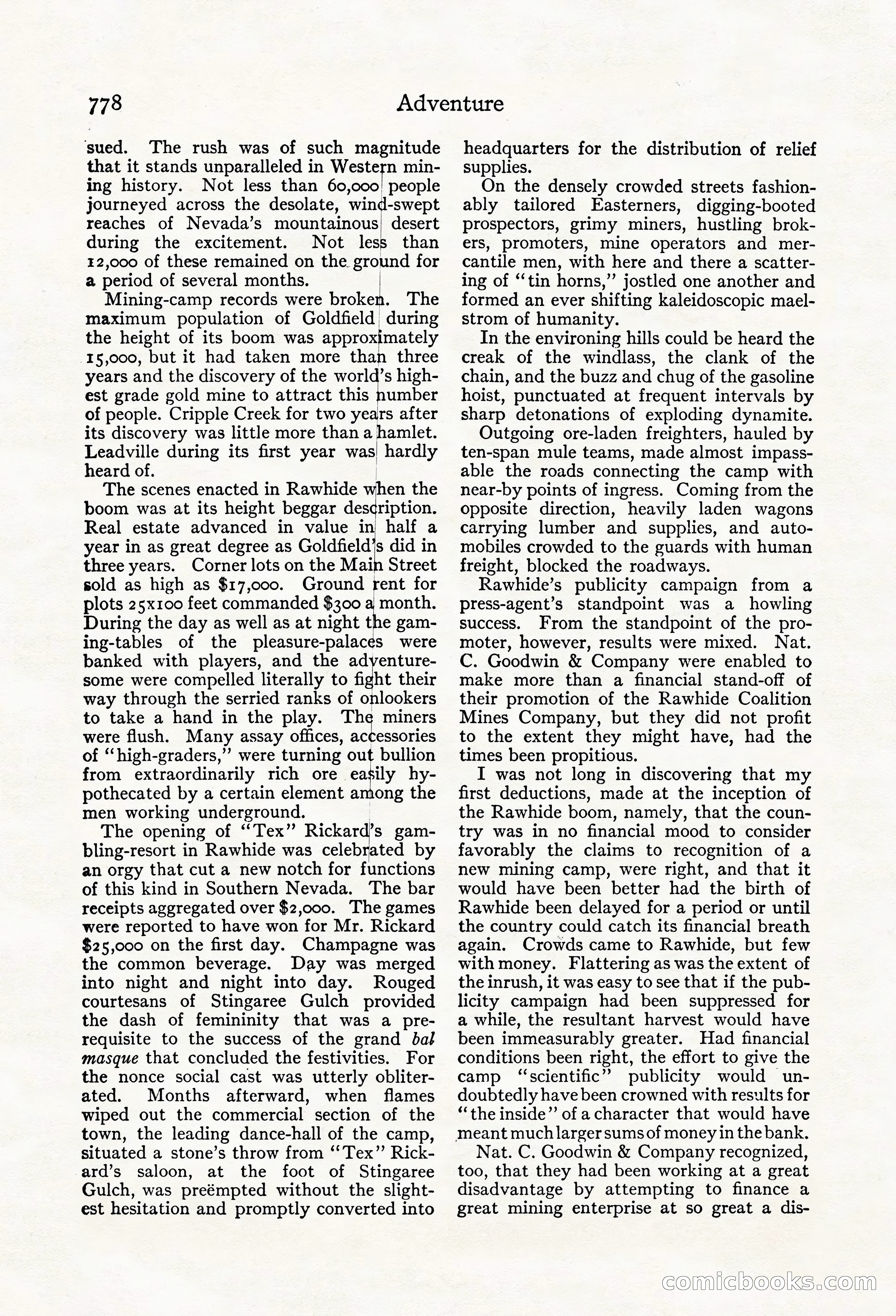 Adventure Magazine Cover — page 22 of 196