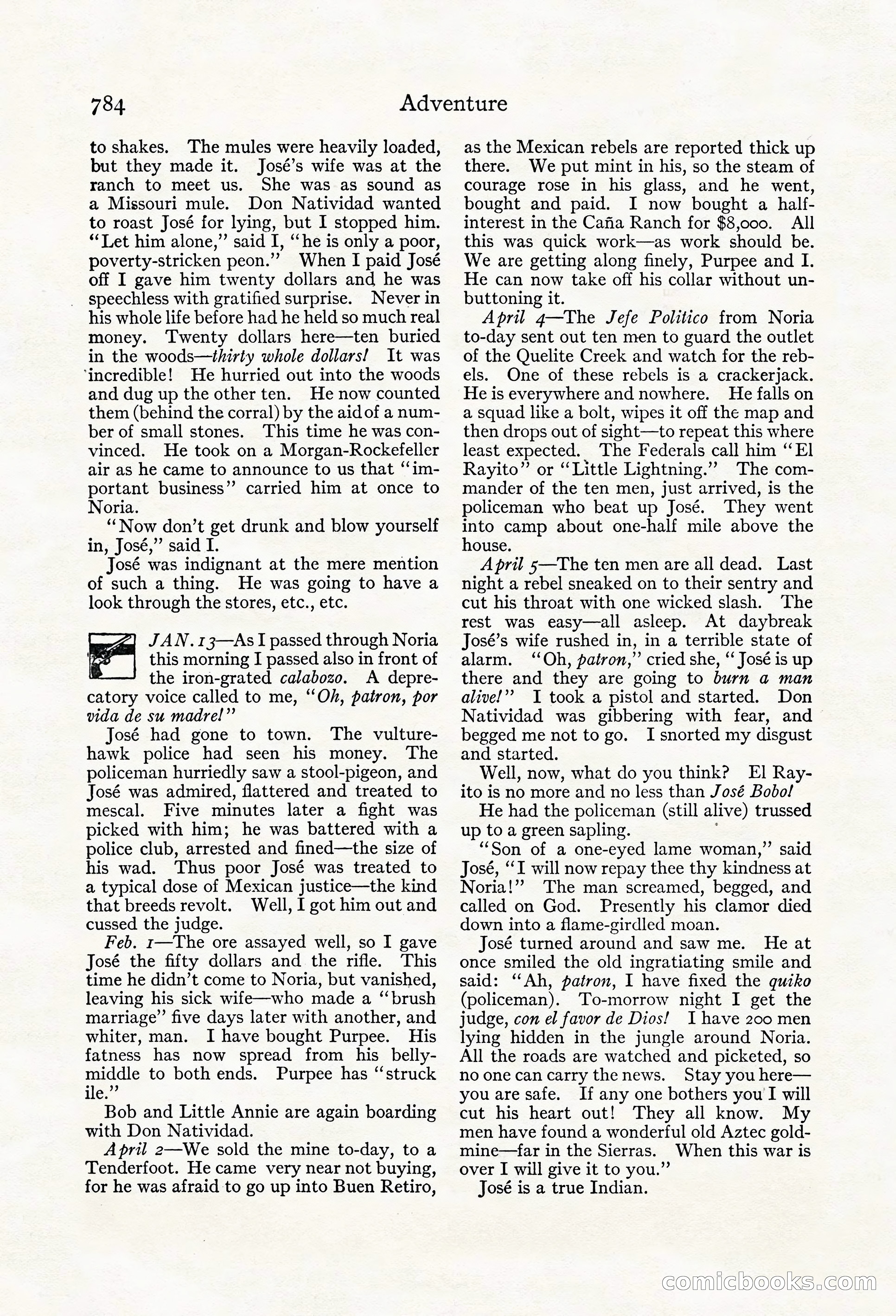 Adventure Magazine Cover — page 28 of 196