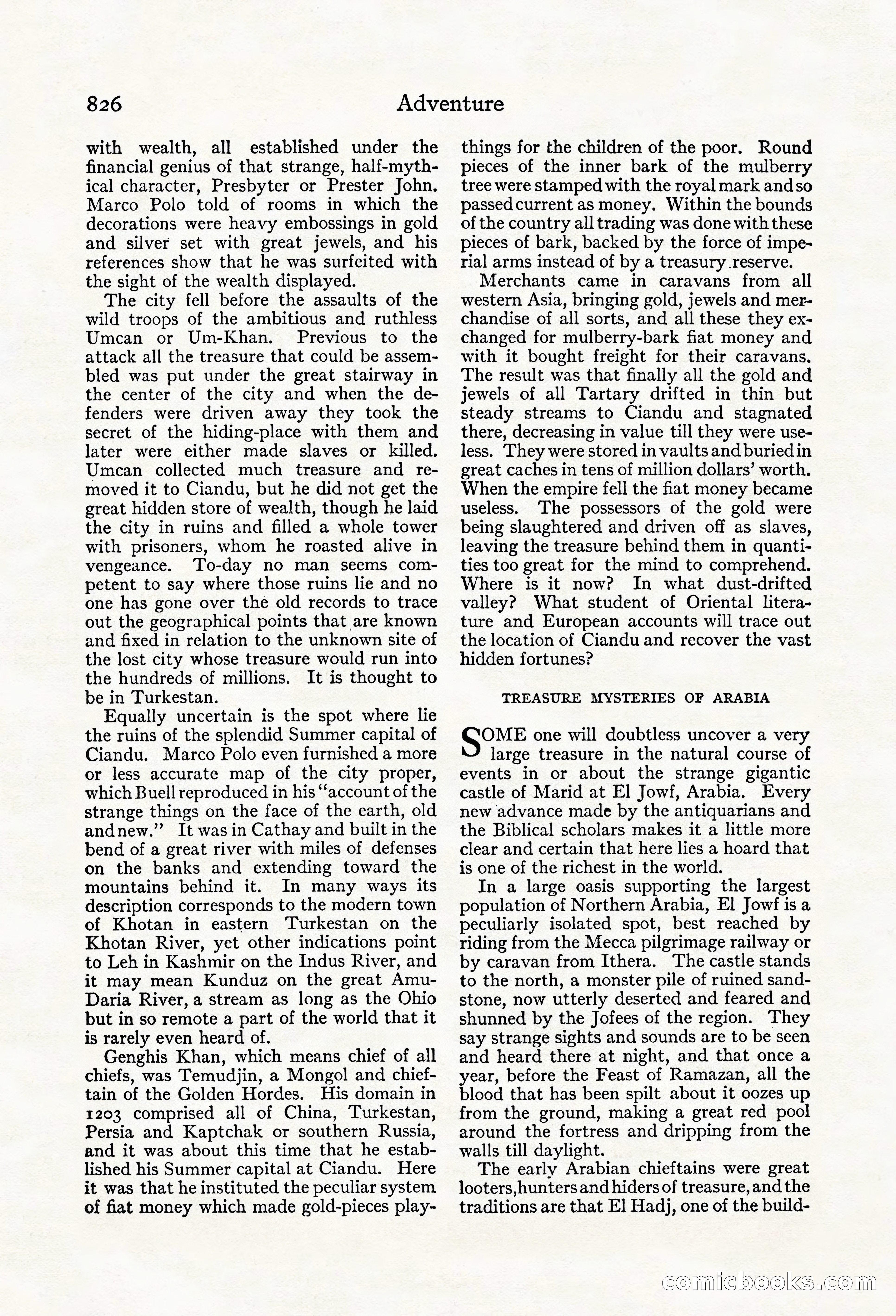 Adventure Magazine Cover — page 70 of 196