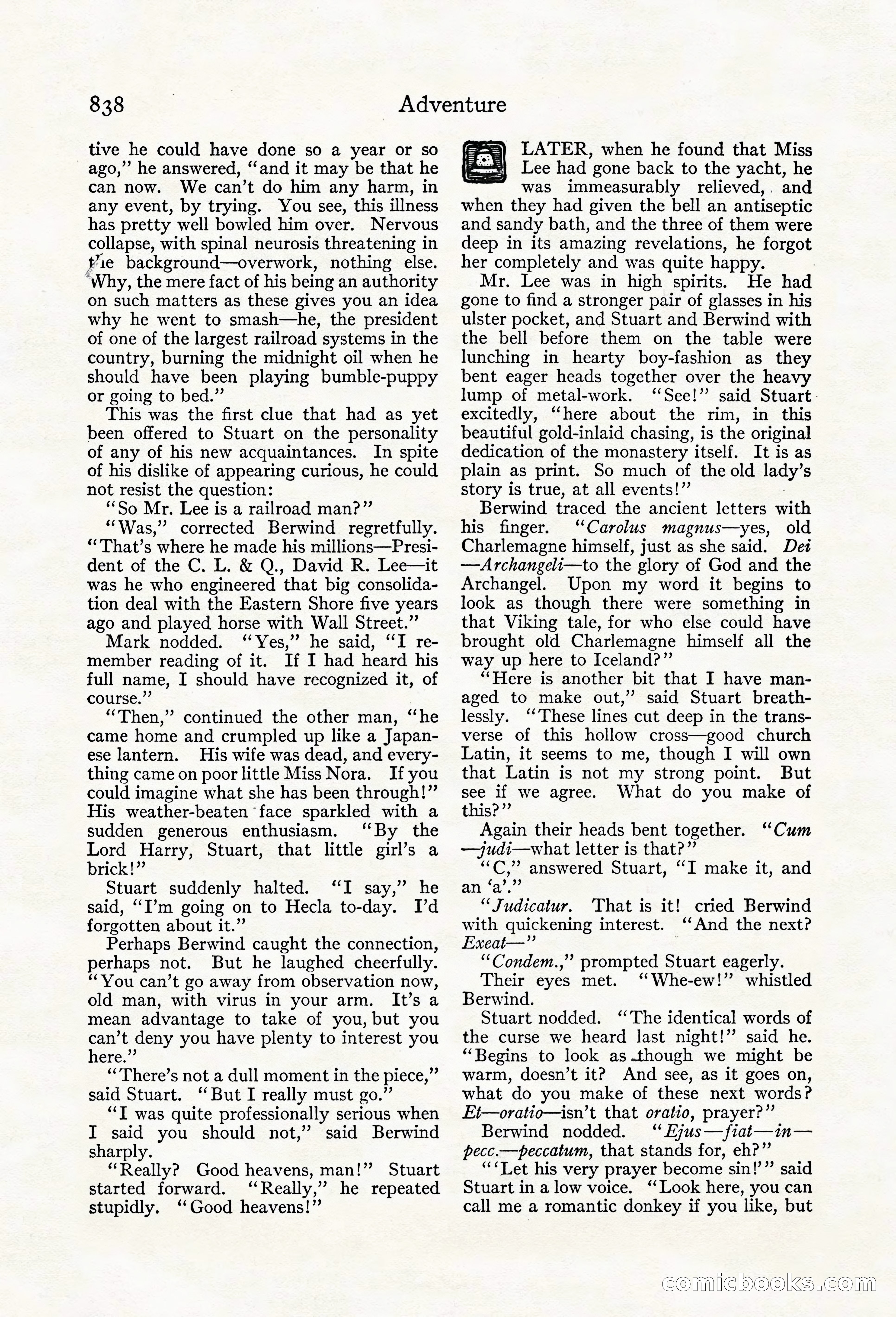 Adventure Magazine Cover — page 82 of 196