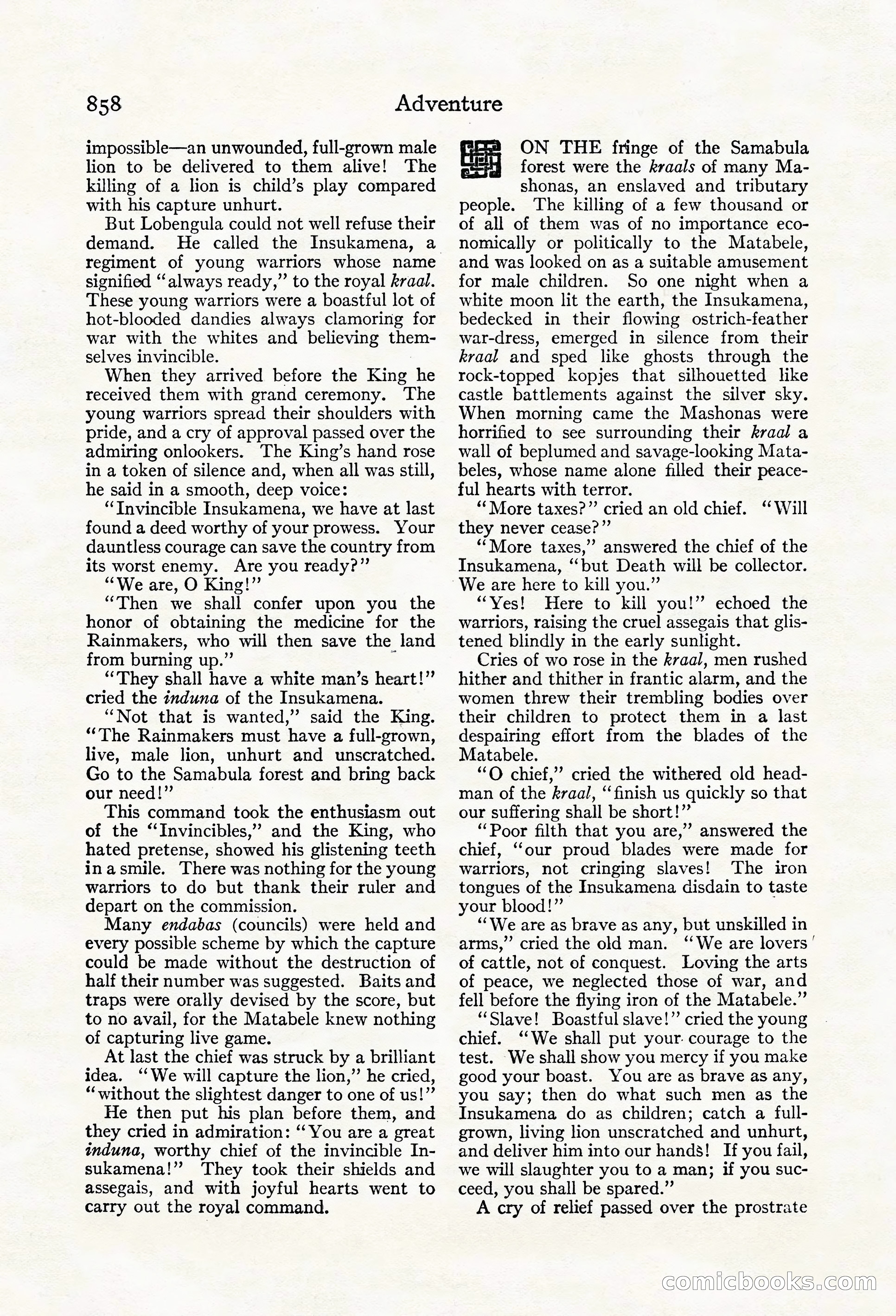 Adventure Magazine Cover — page 102 of 196