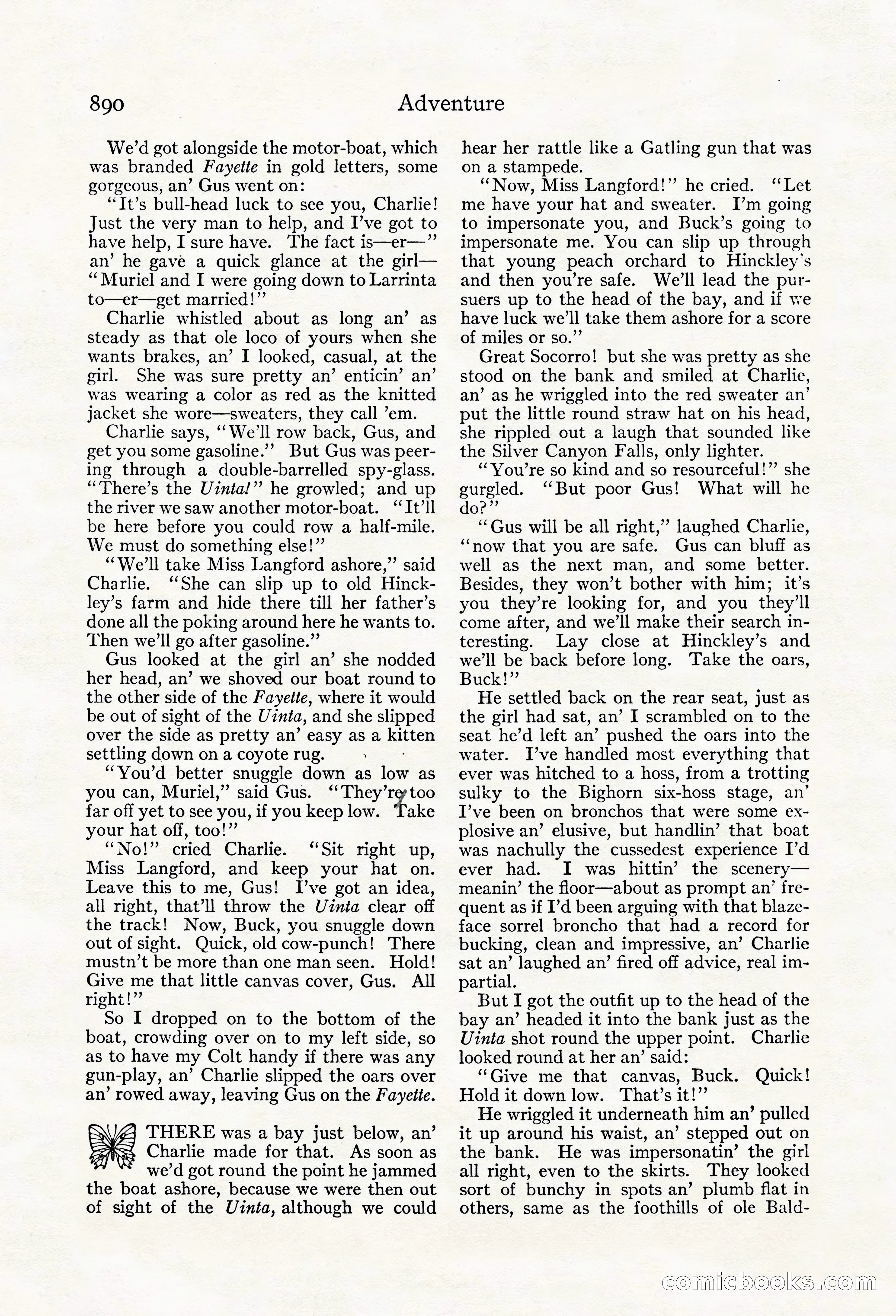 Adventure Magazine Cover — page 134 of 196