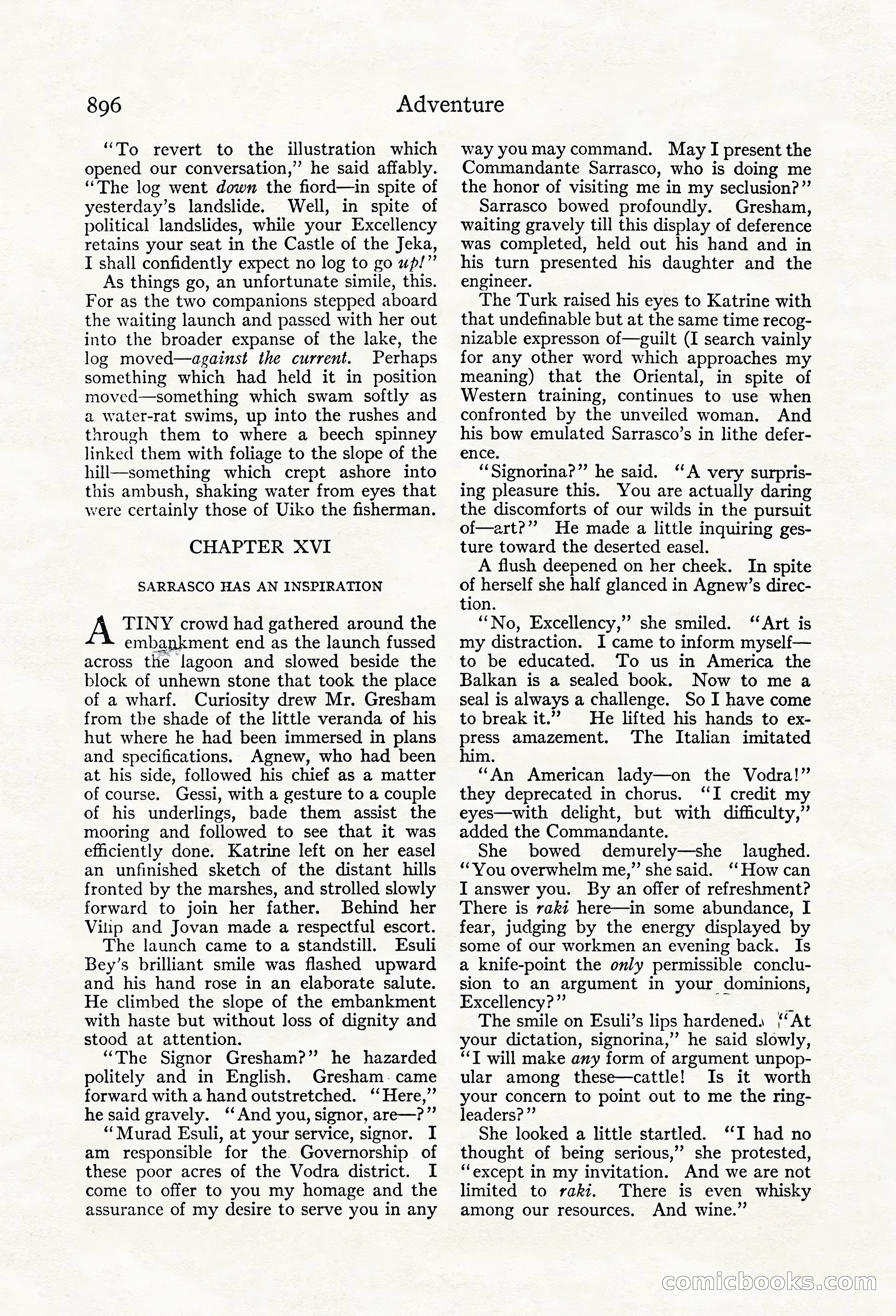 Adventure Magazine Cover — page 140 of 196