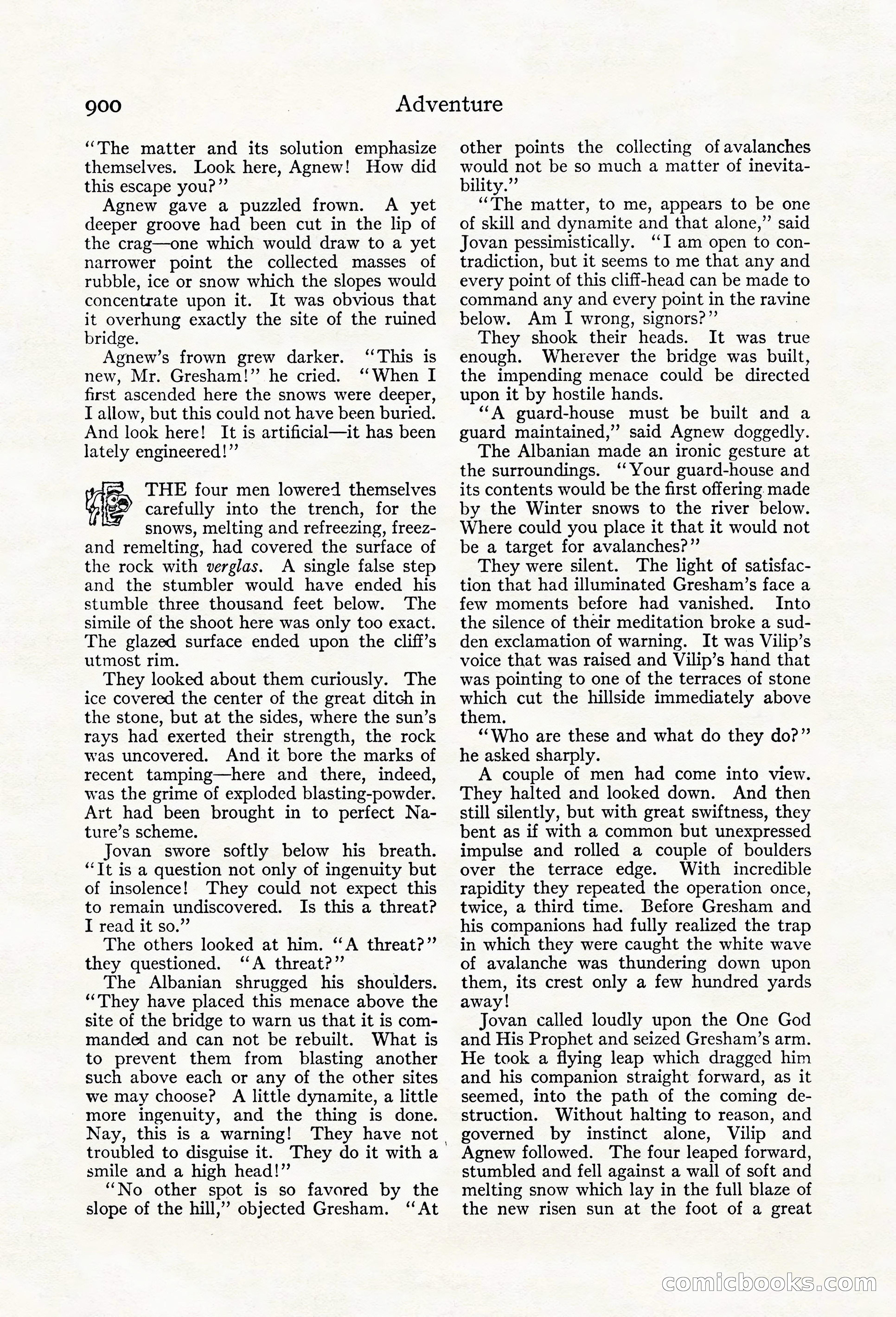 Adventure Magazine Cover — page 144 of 196
