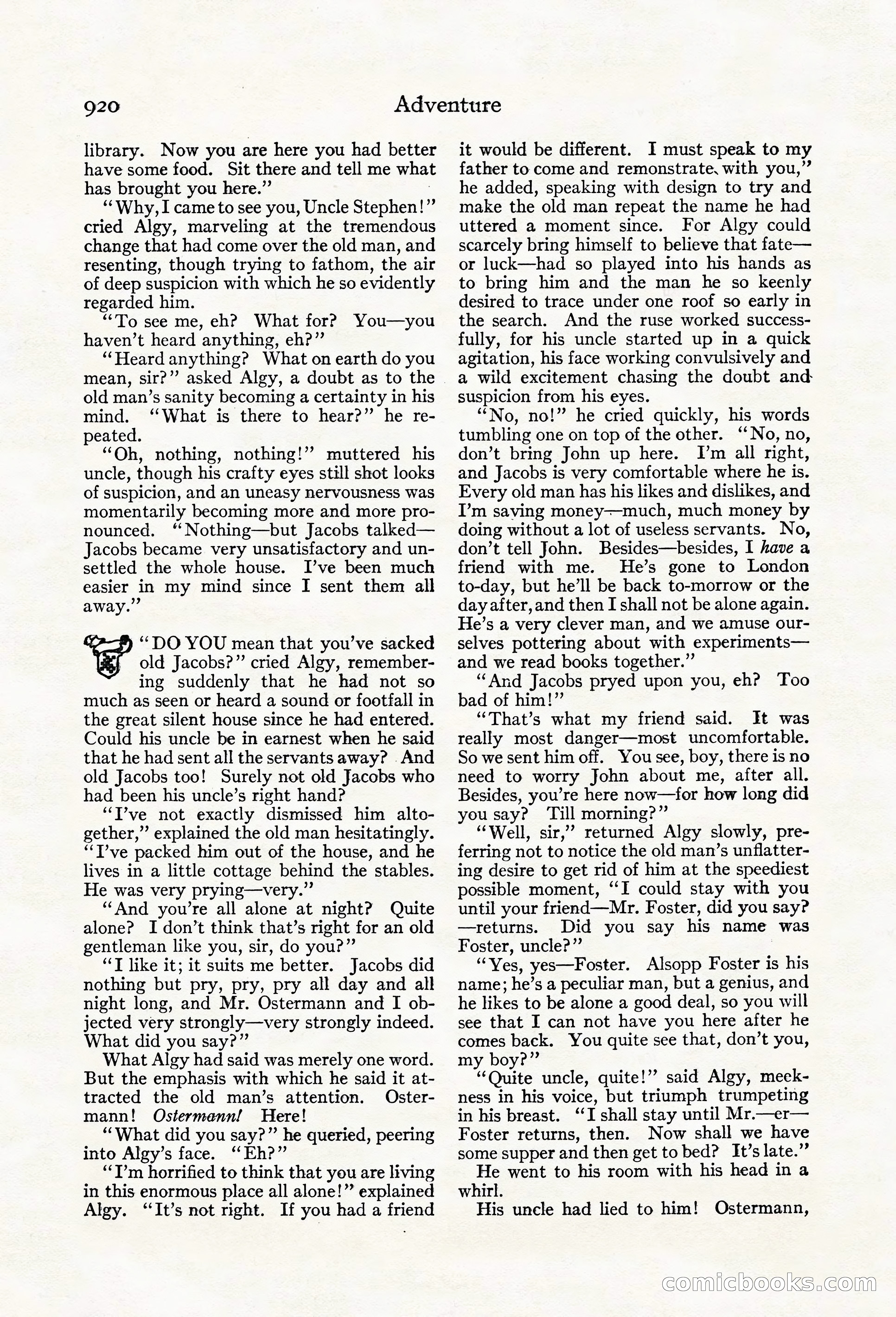 Adventure Magazine Cover — page 164 of 196