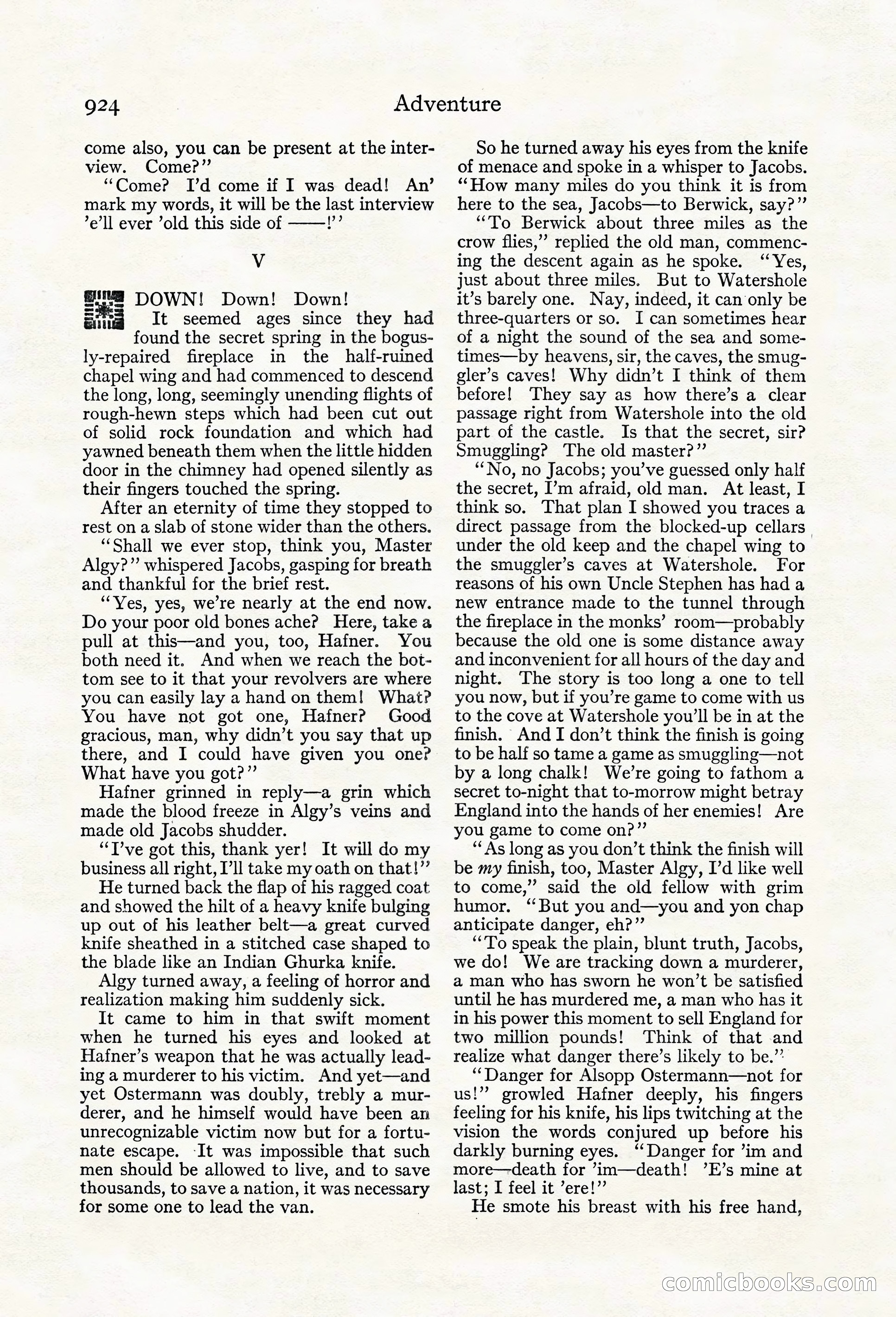 Adventure Magazine Cover — page 168 of 196