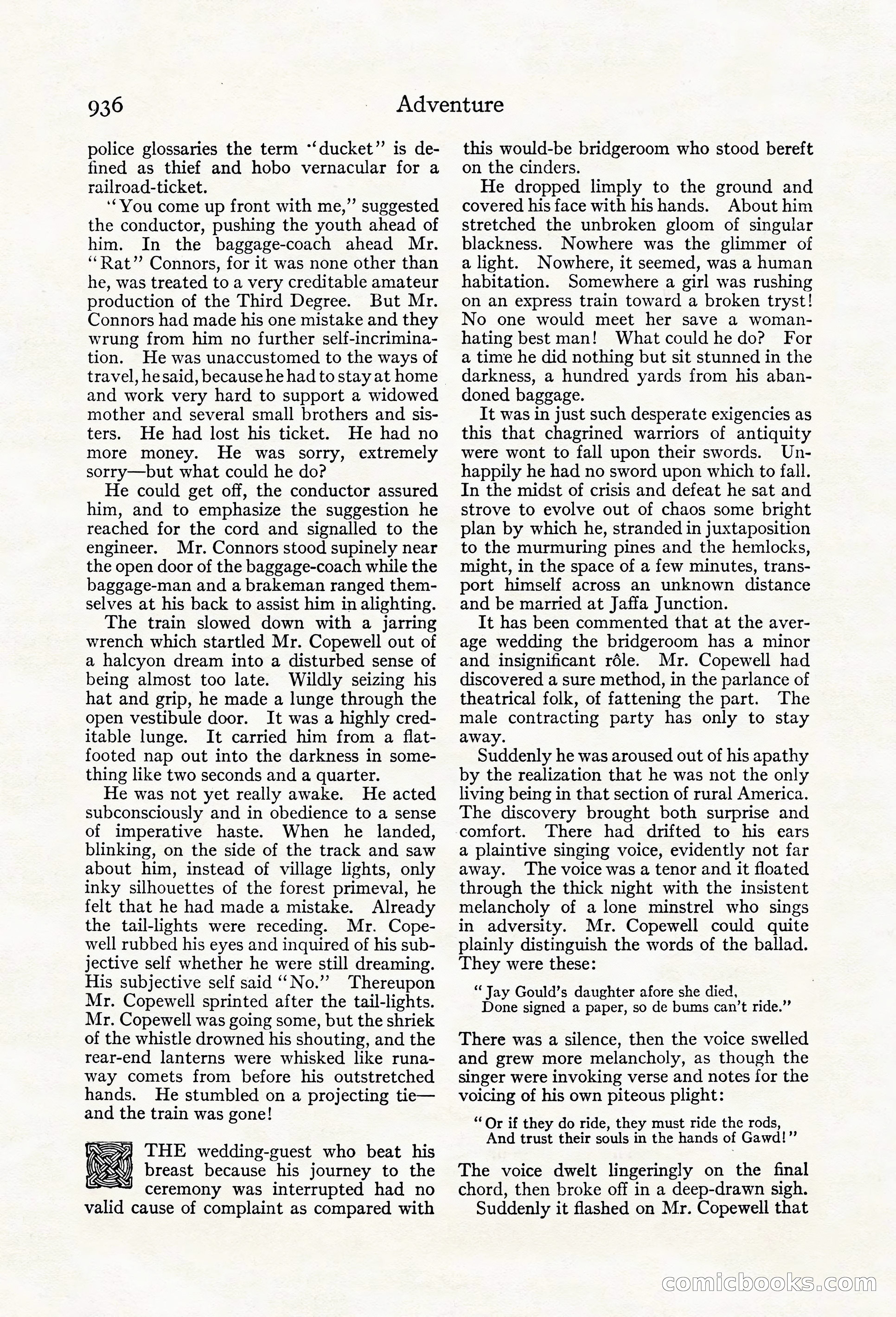 Adventure Magazine Cover — page 180 of 196