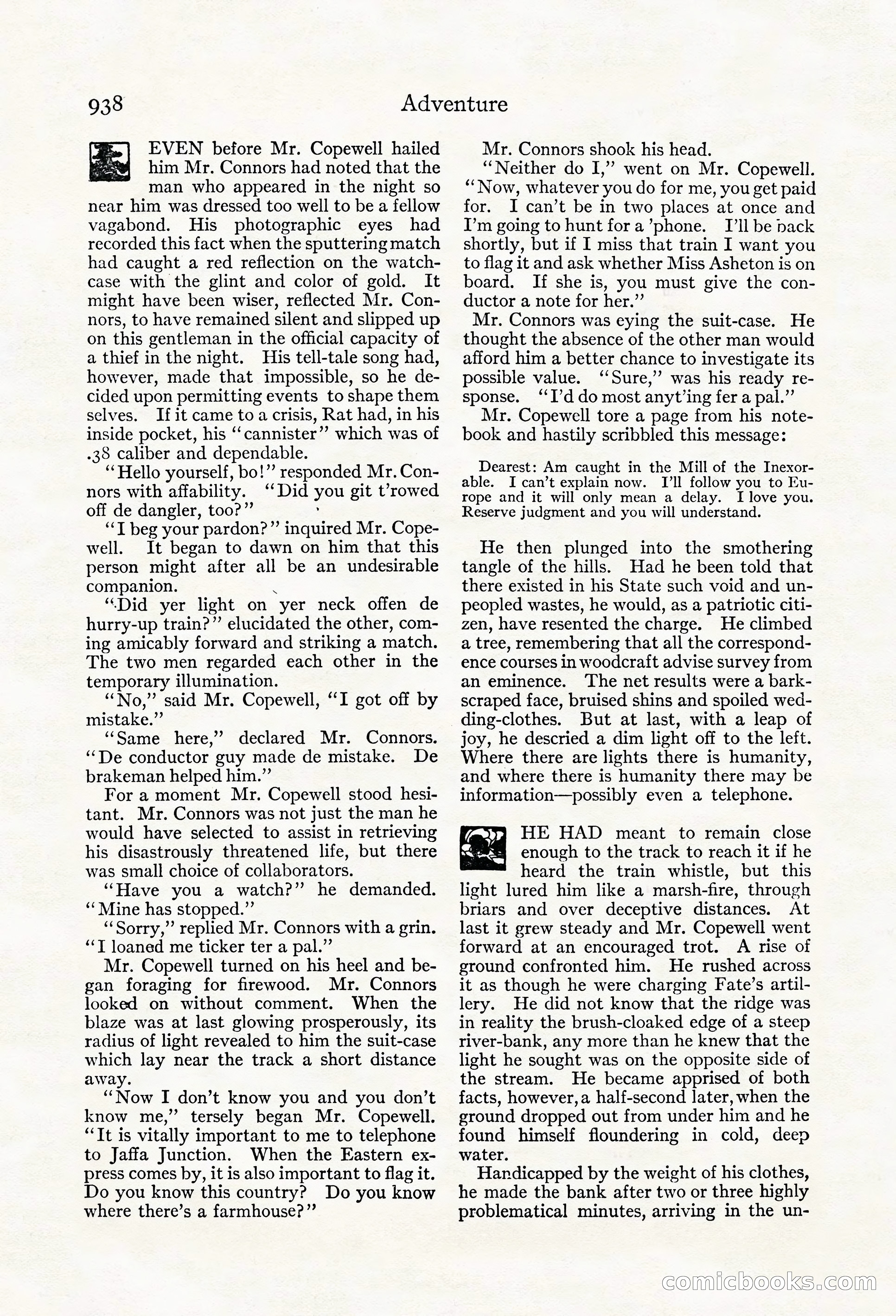Adventure Magazine Cover — page 182 of 196