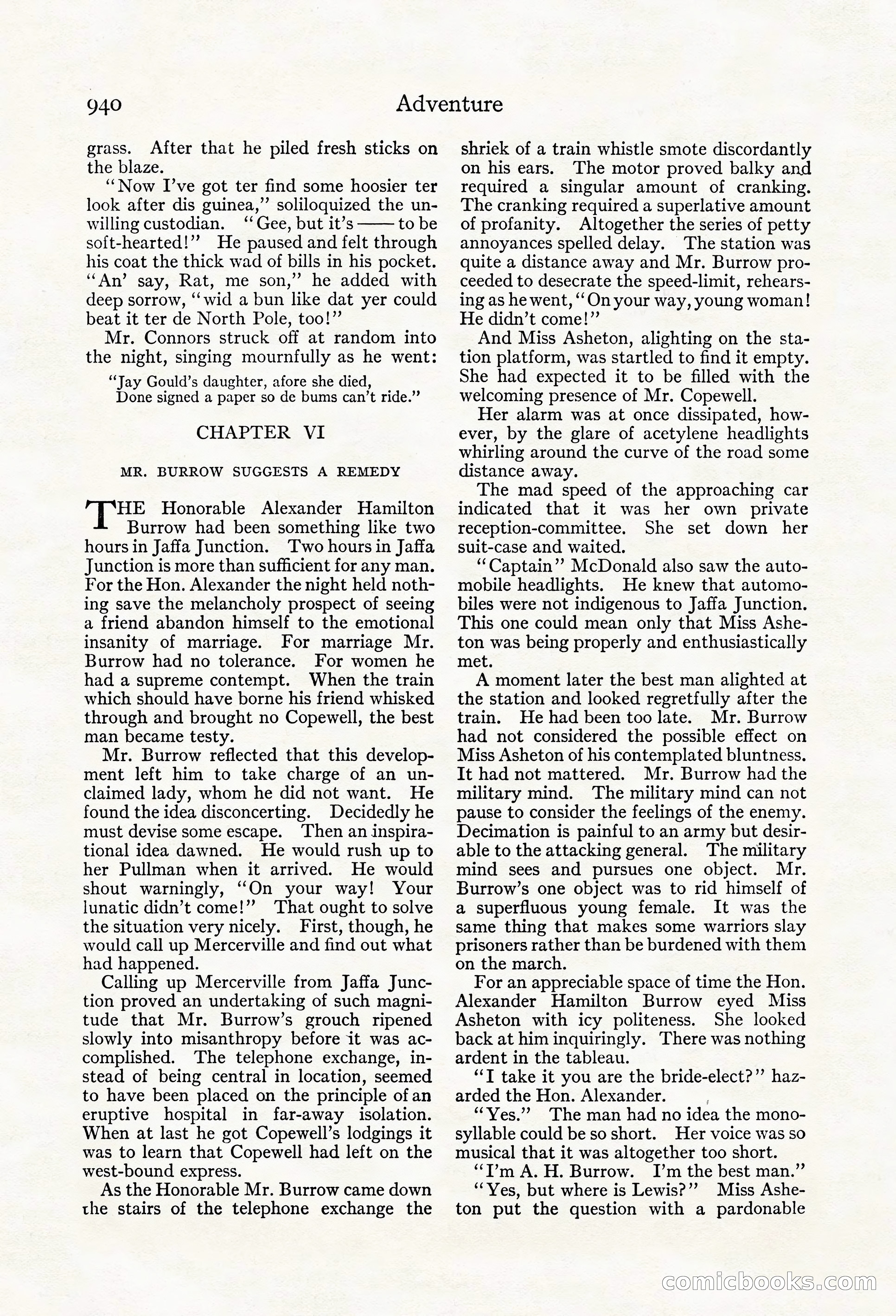 Adventure Magazine Cover — page 184 of 196