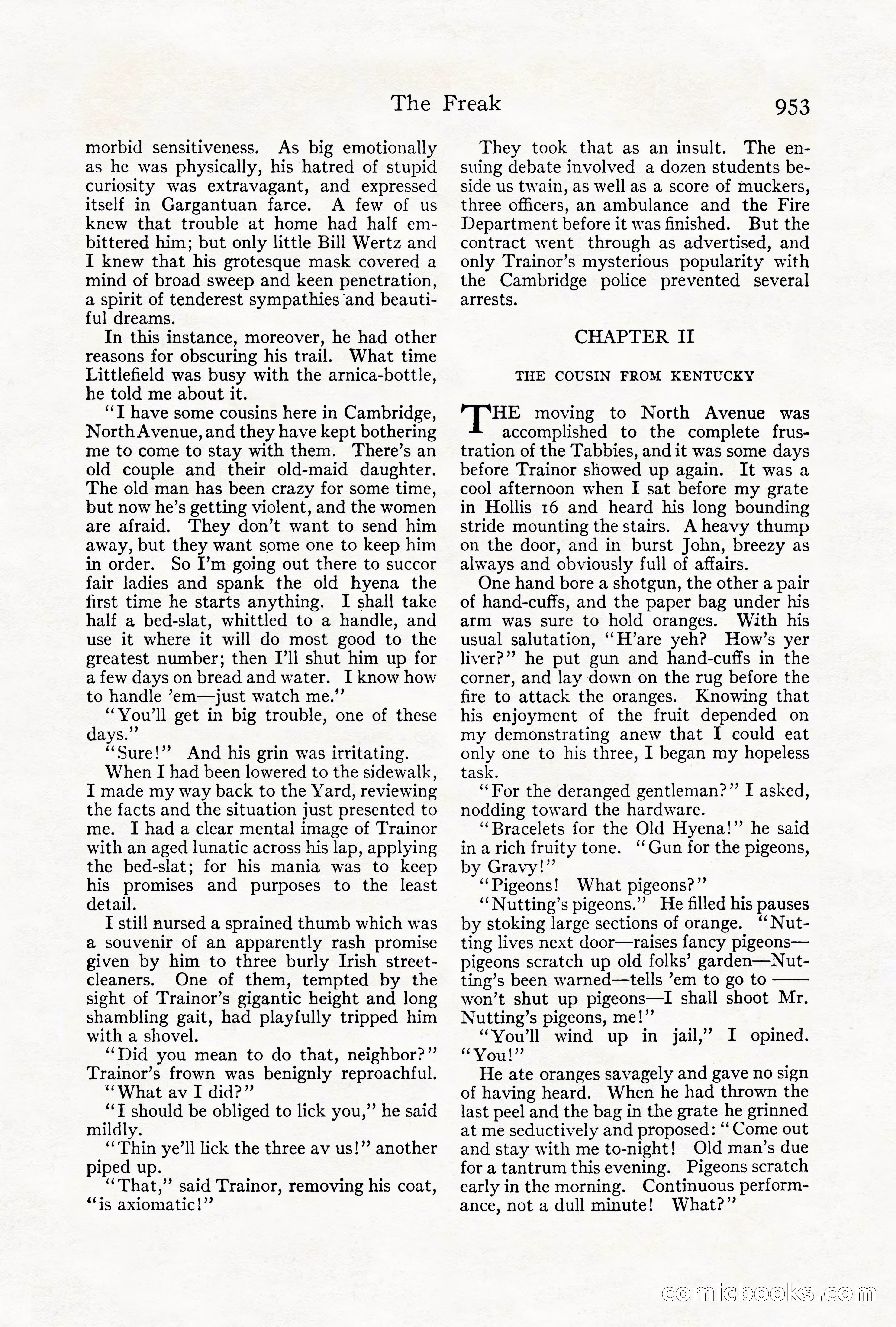 Adventure Magazine Cover, October 1911 — page 7 of 196