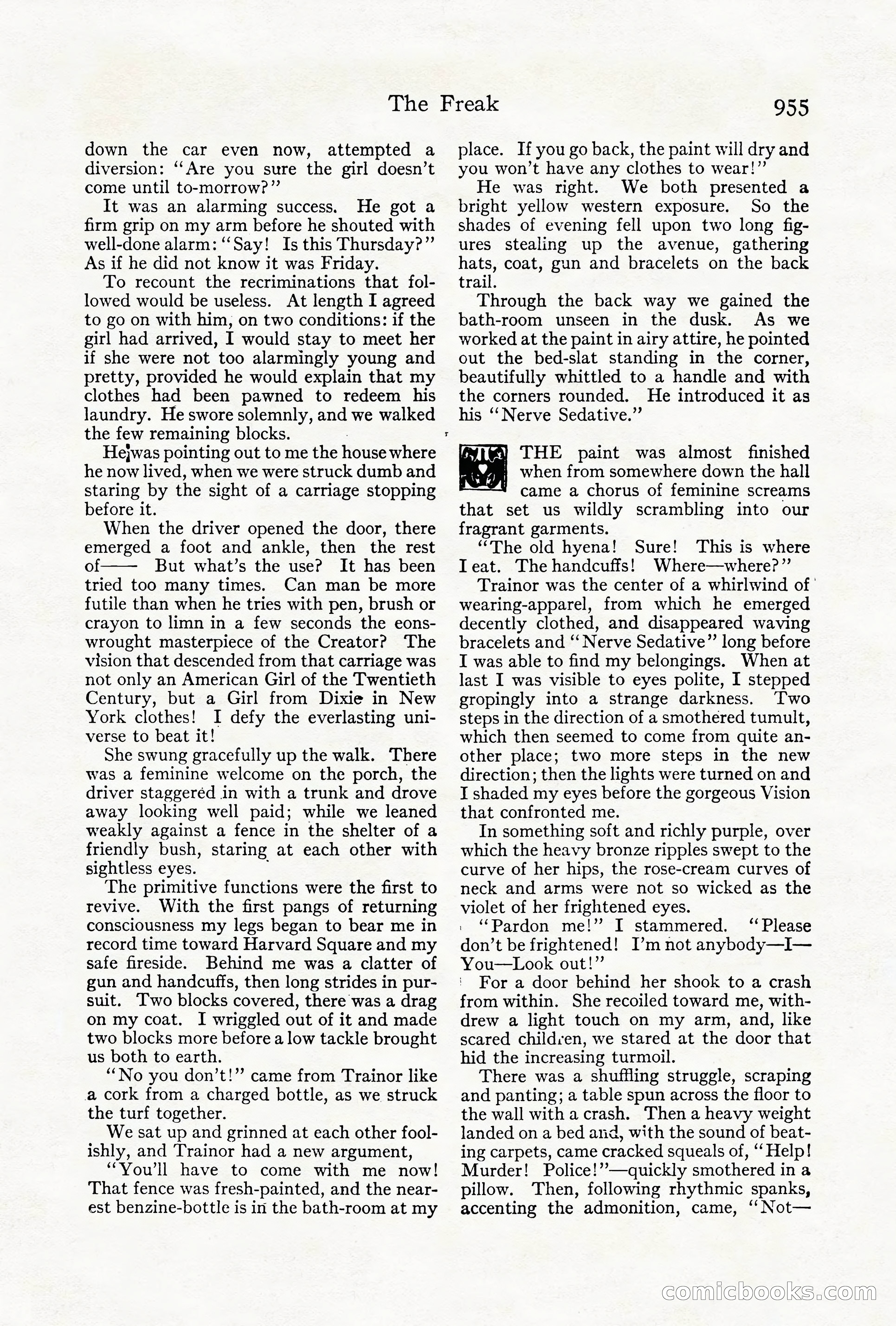 Adventure Magazine Cover, October 1911 — page 9 of 196