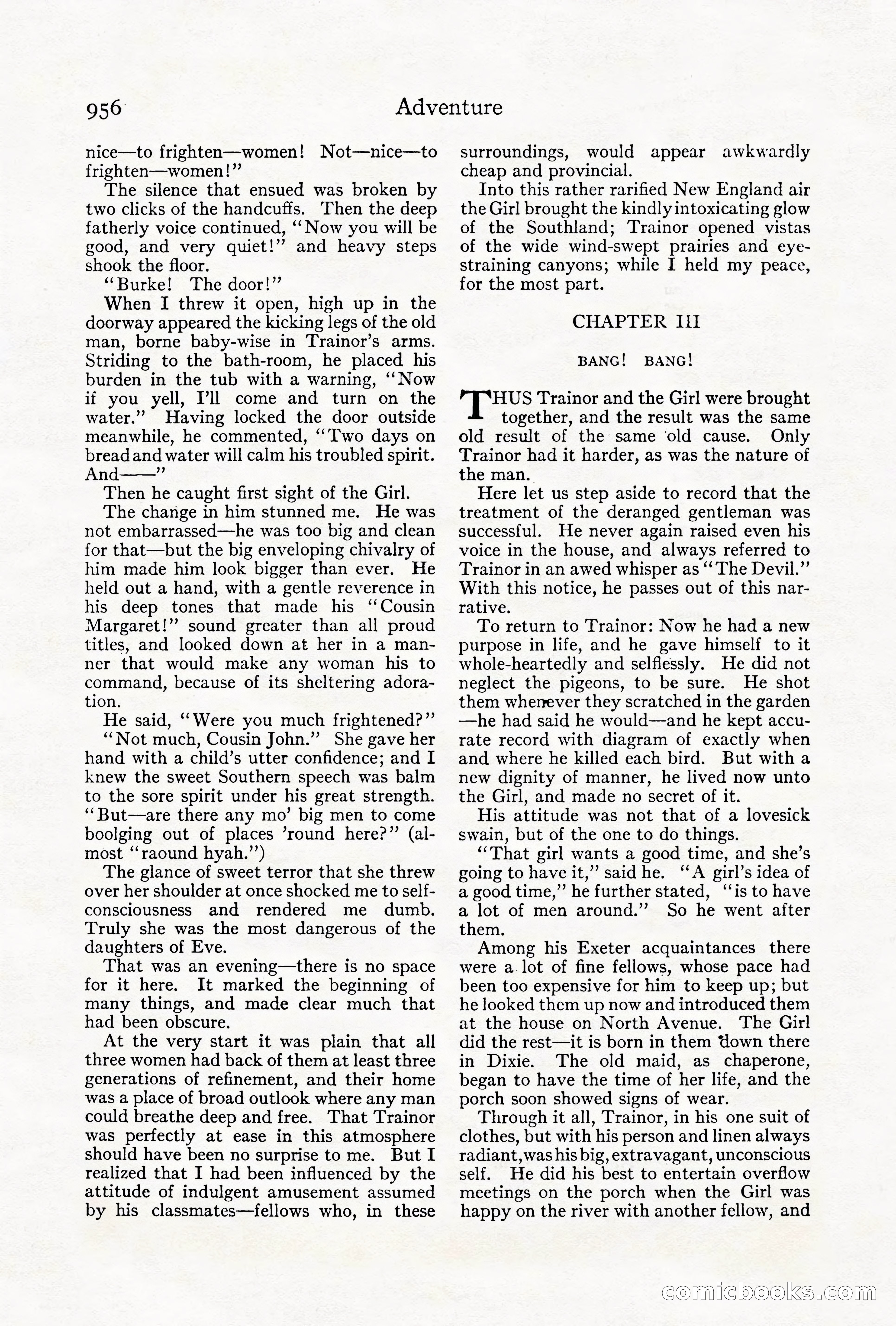 Adventure Magazine Cover, October 1911 — page 10 of 196