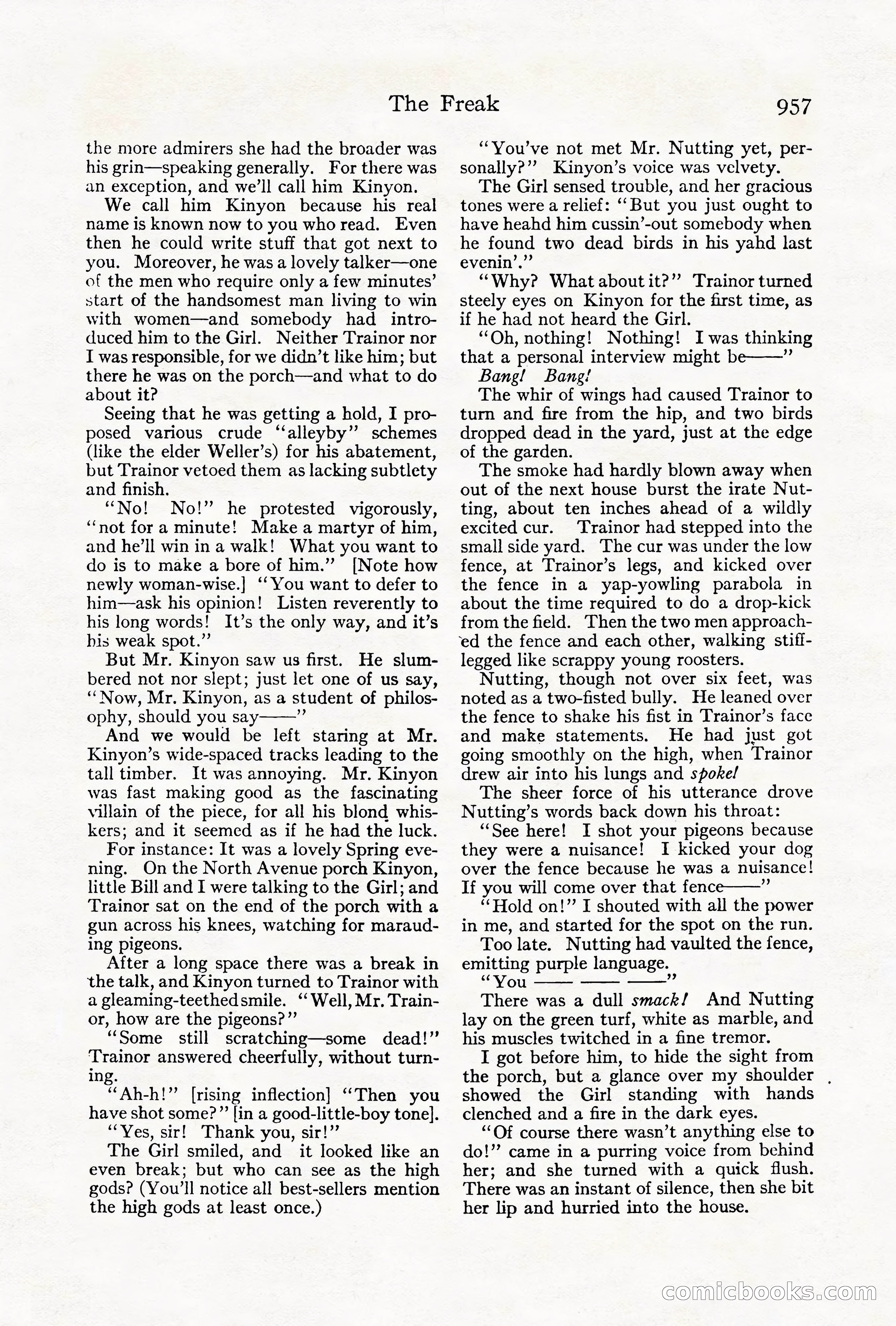 Adventure Magazine Cover, October 1911 — page 11 of 196