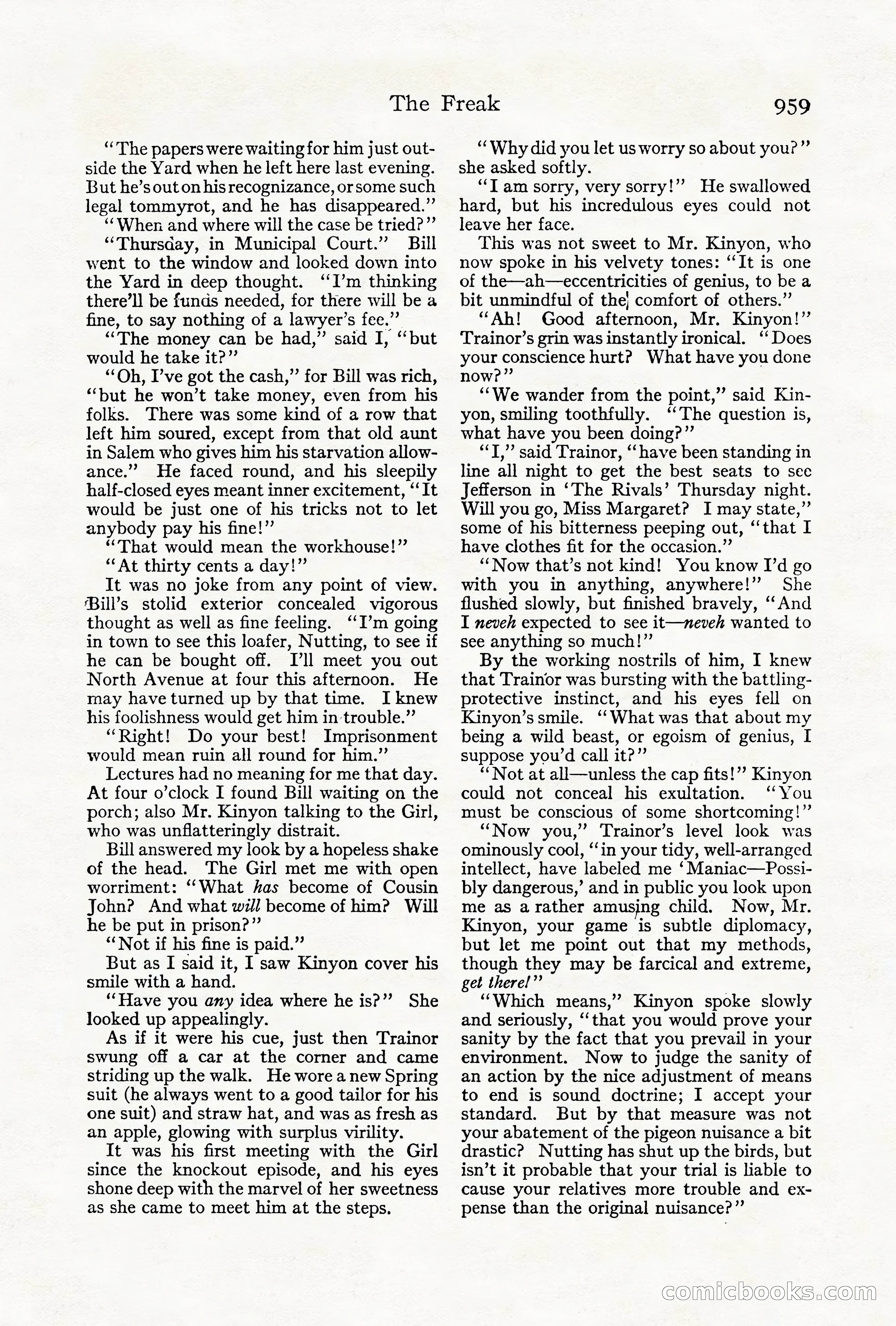 Adventure Magazine Cover, October 1911 — page 13 of 196