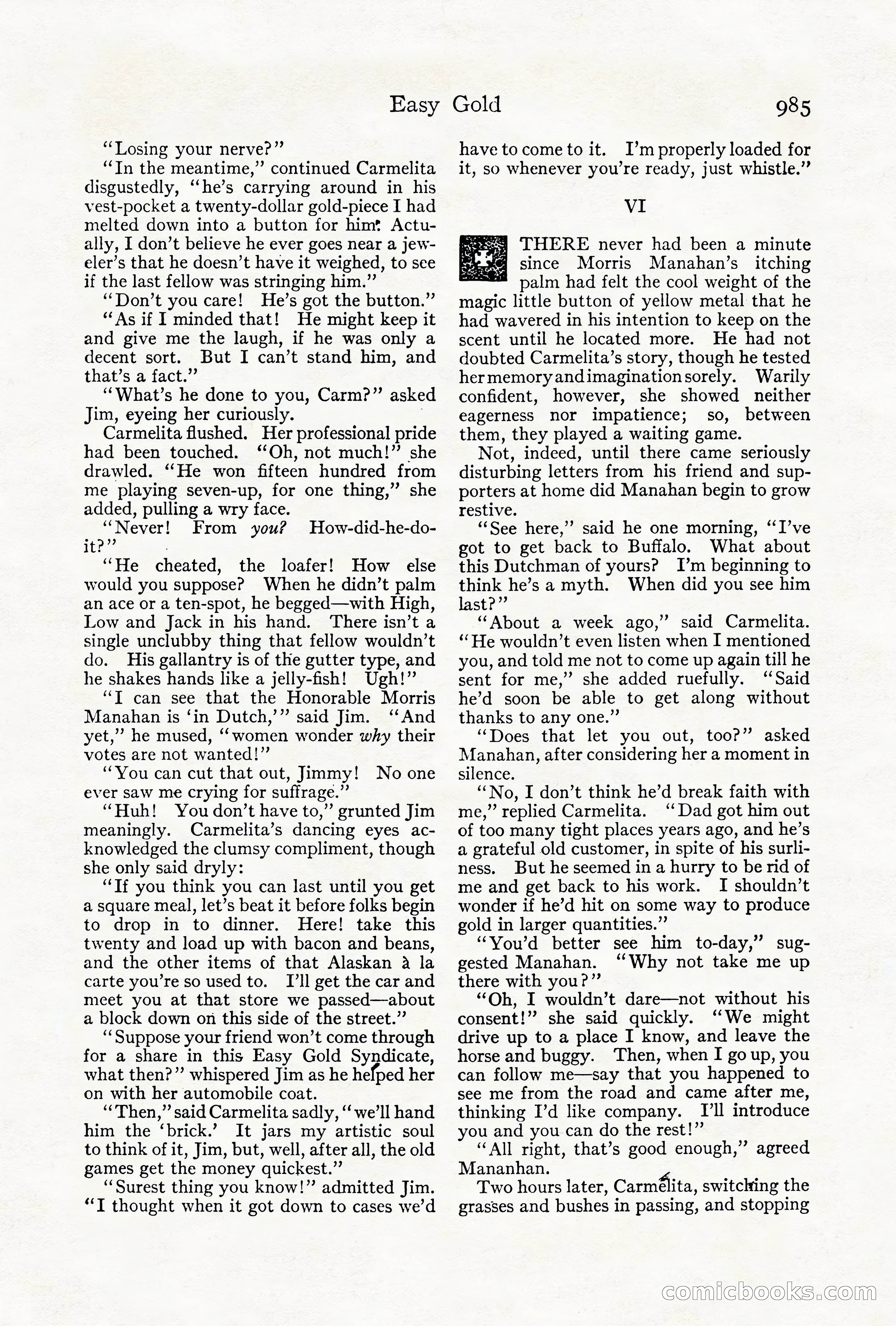 Adventure Magazine Cover, October 1911 — page 39 of 196