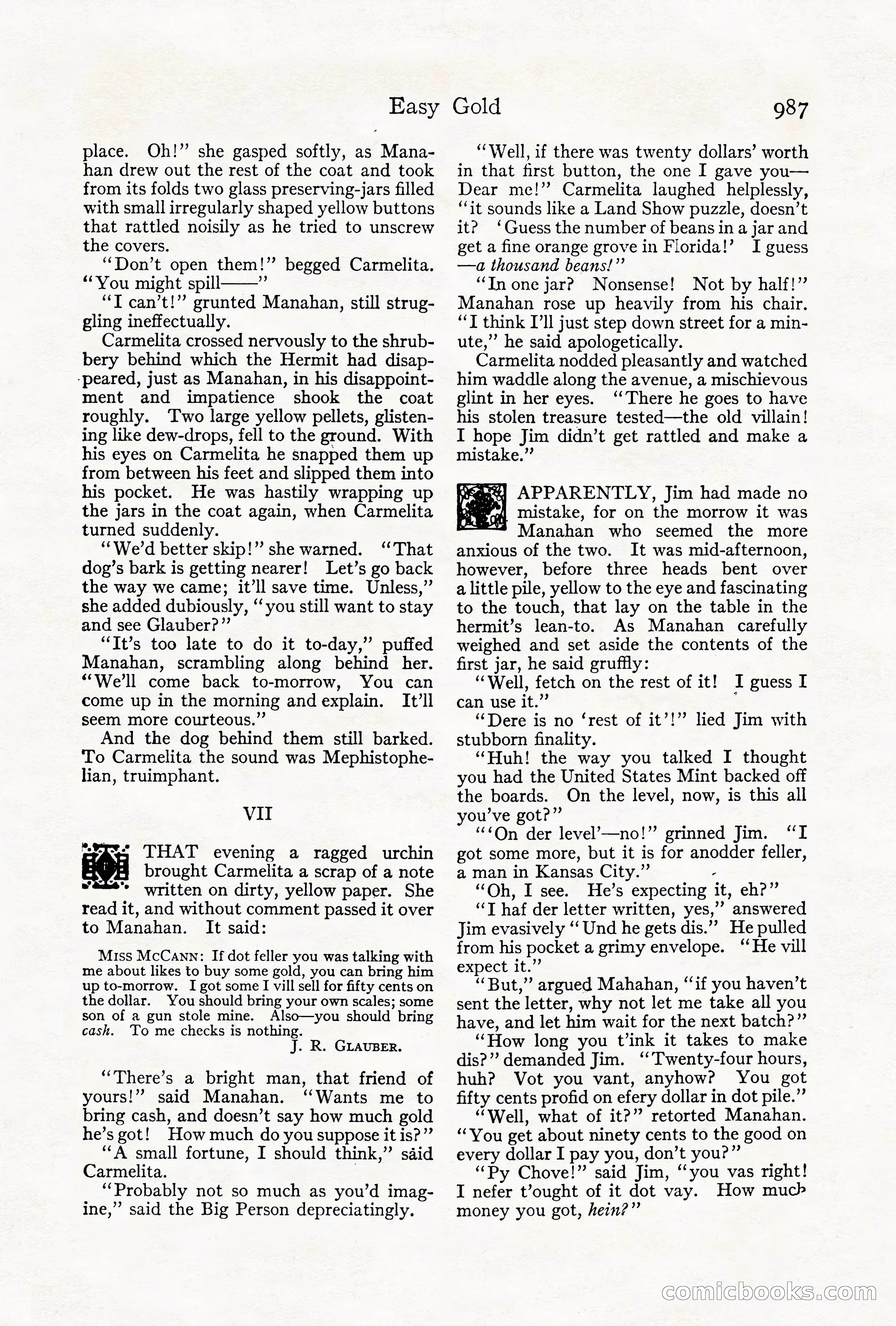 Adventure Magazine Cover, October 1911 — page 41 of 196