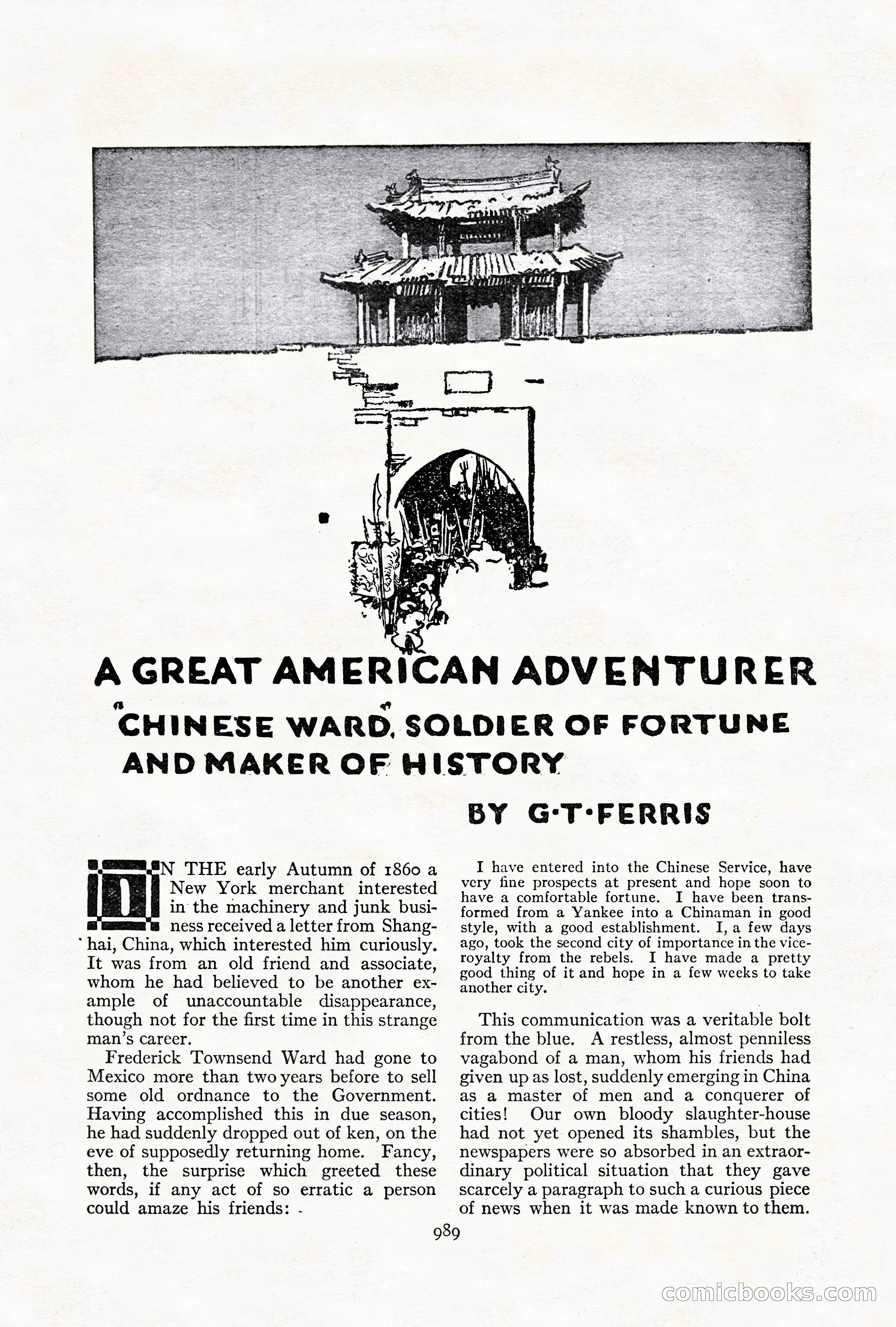 Adventure Magazine Cover, October 1911 — page 43 of 196