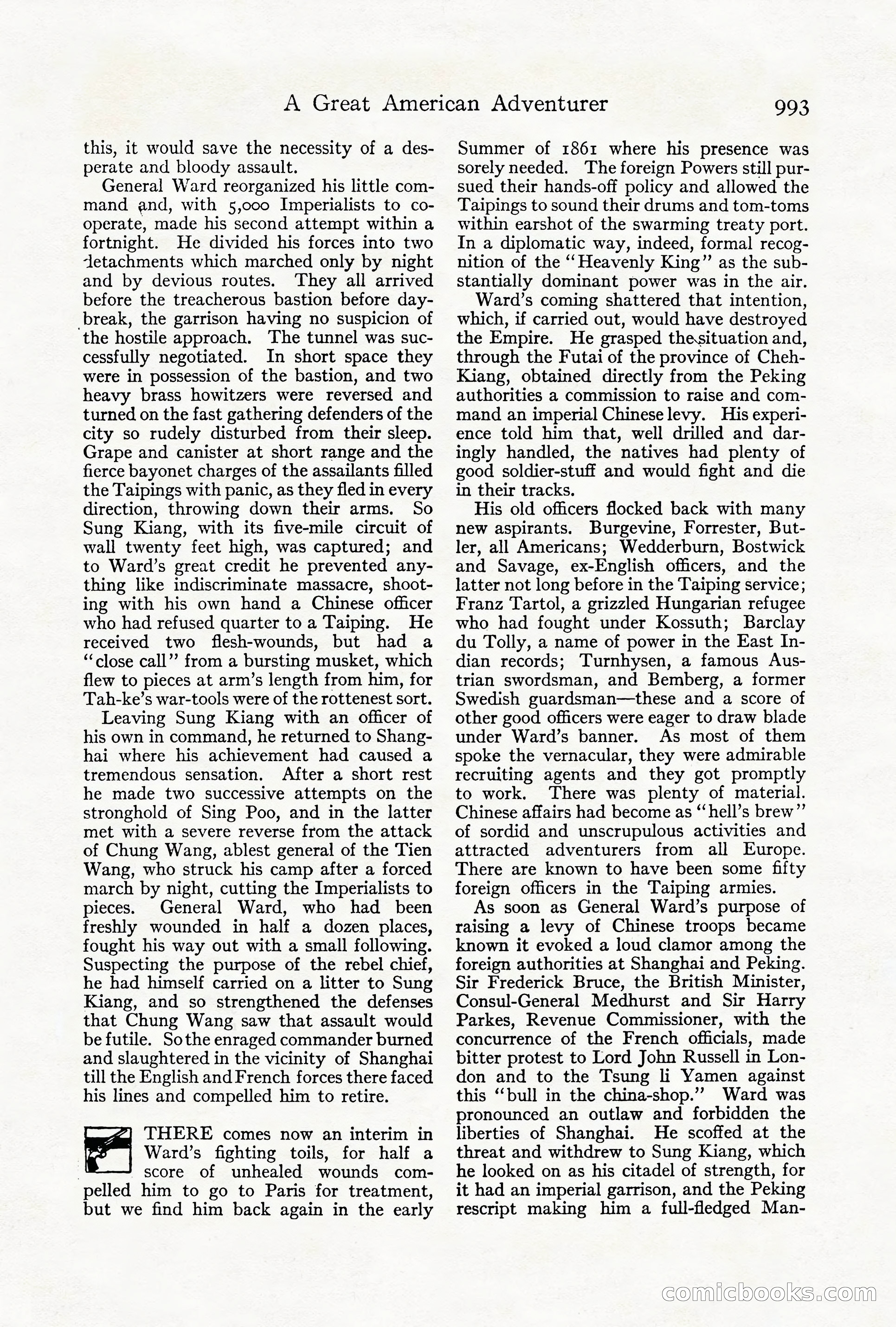 Adventure Magazine Cover, October 1911 — page 47 of 196