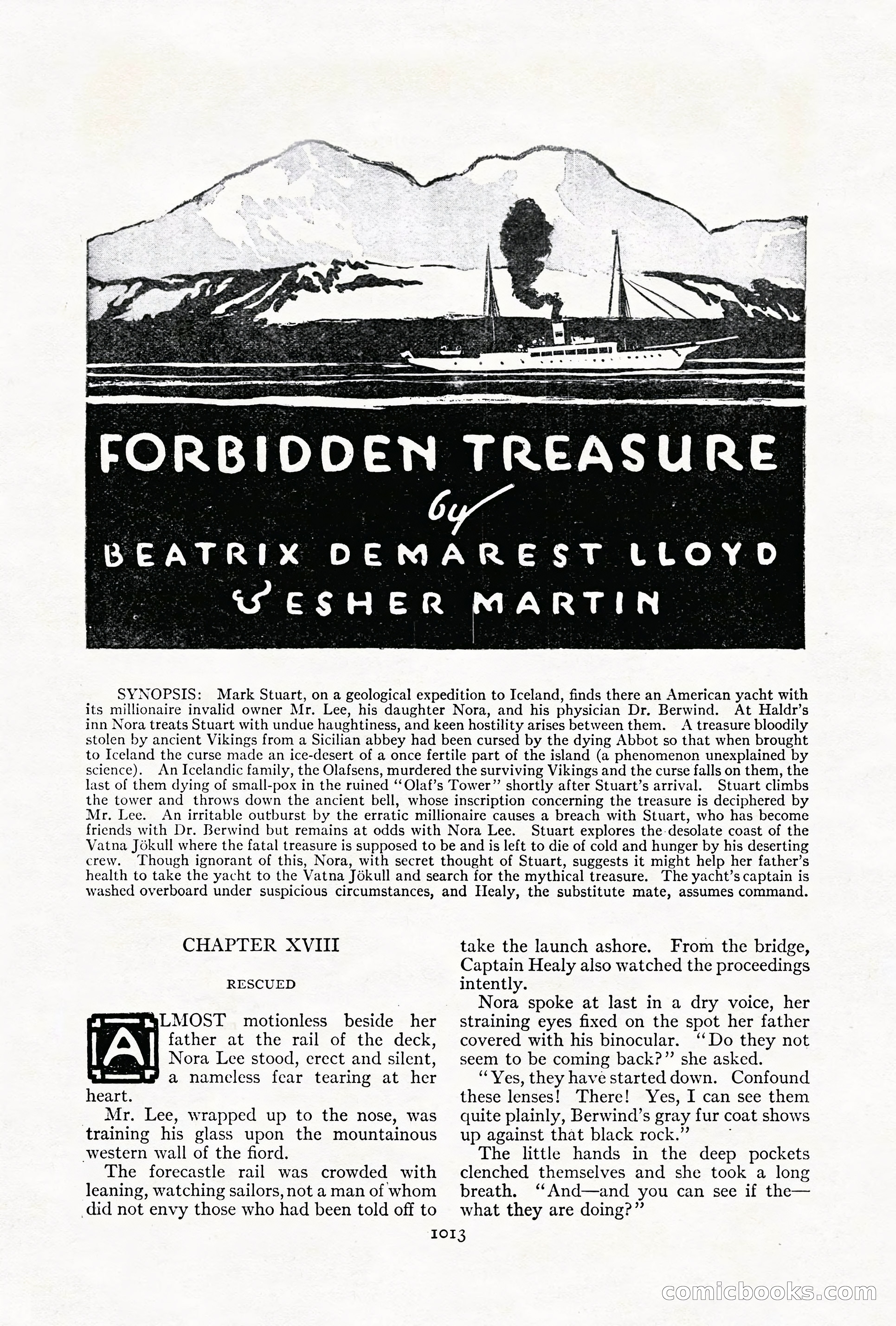 Adventure Magazine Cover, October 1911 — page 67 of 196