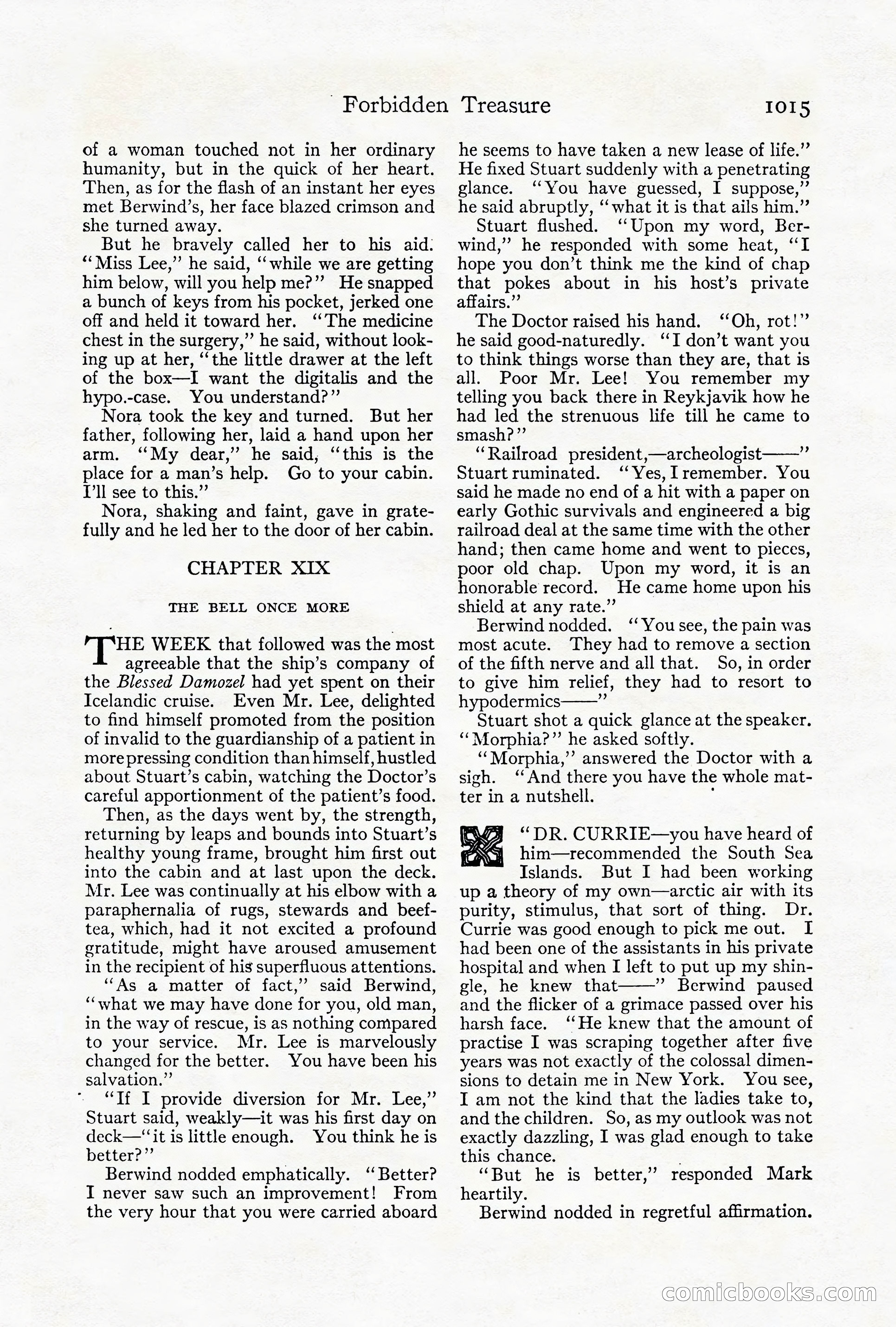 Adventure Magazine Cover, October 1911 — page 69 of 196