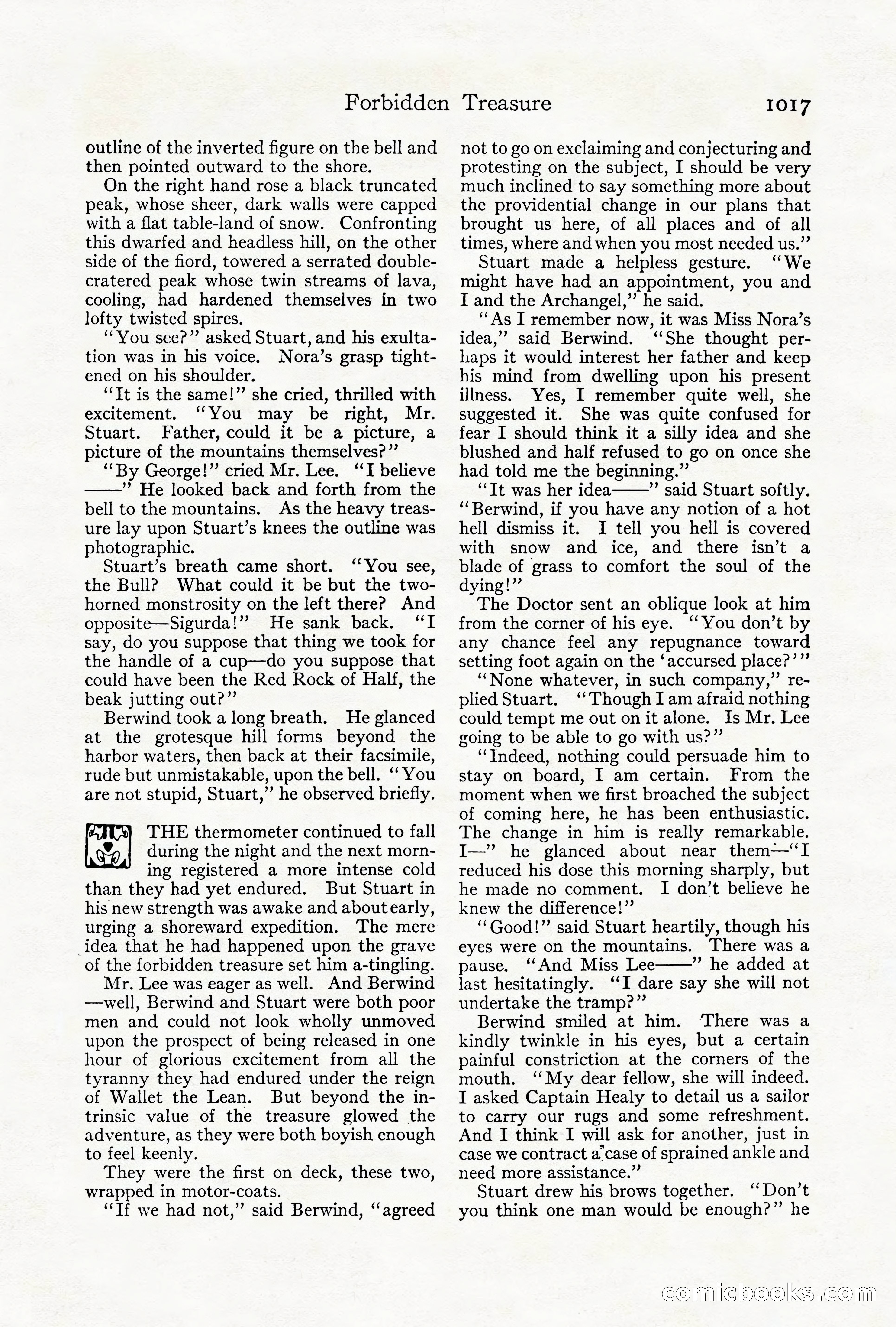 Adventure Magazine Cover, October 1911 — page 71 of 196