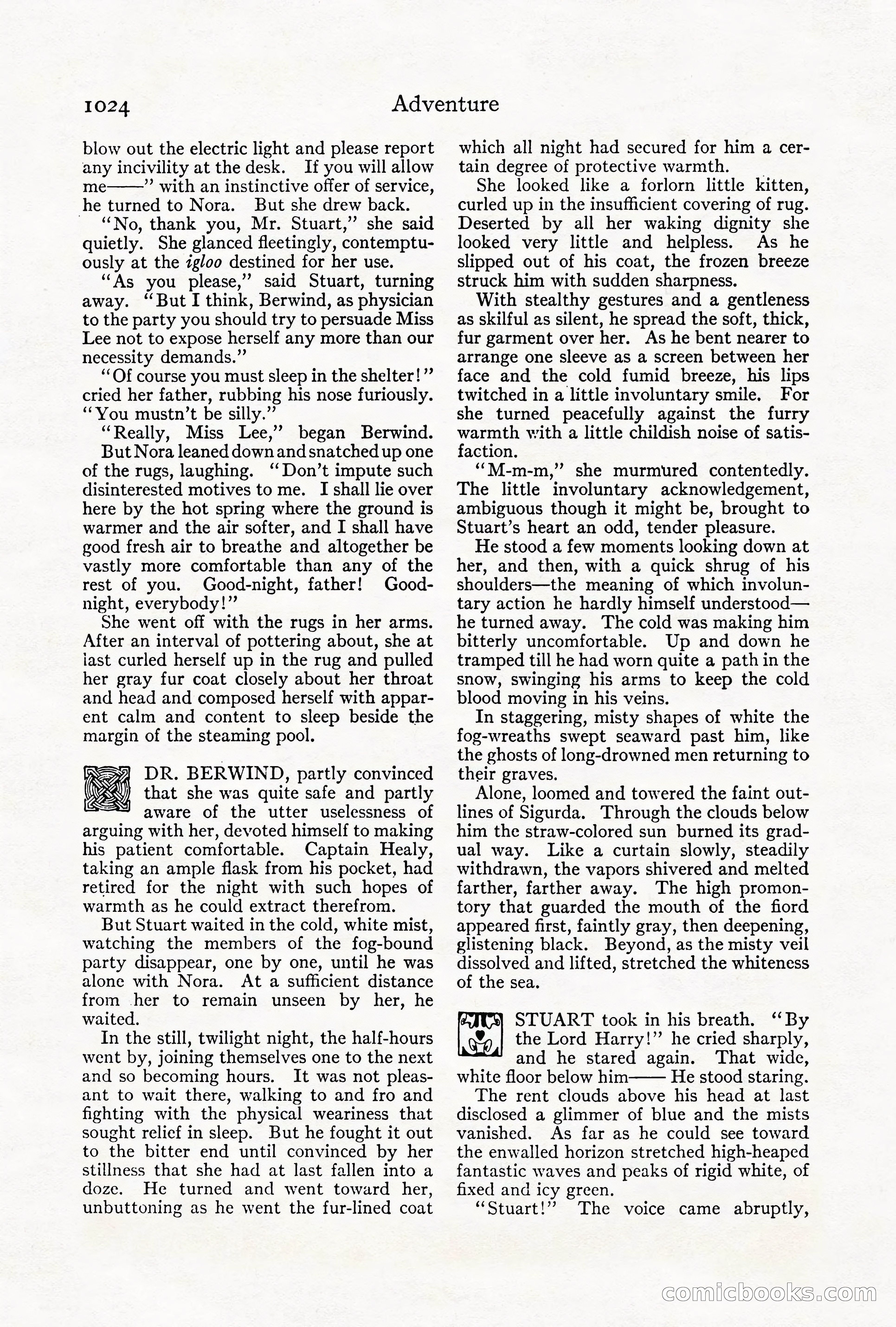 Adventure Magazine Cover, October 1911 — page 78 of 196