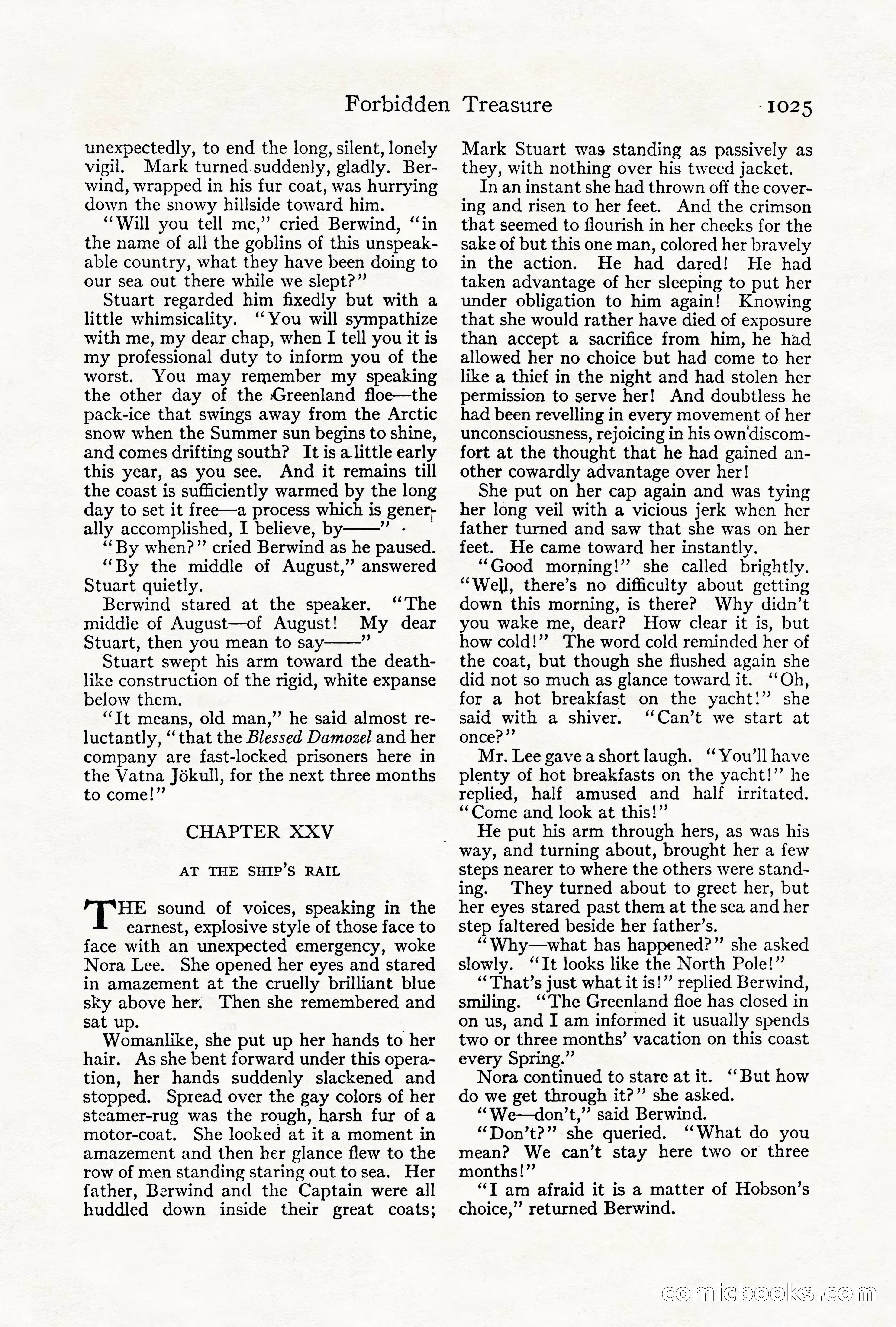 Adventure Magazine Cover, October 1911 — page 79 of 196