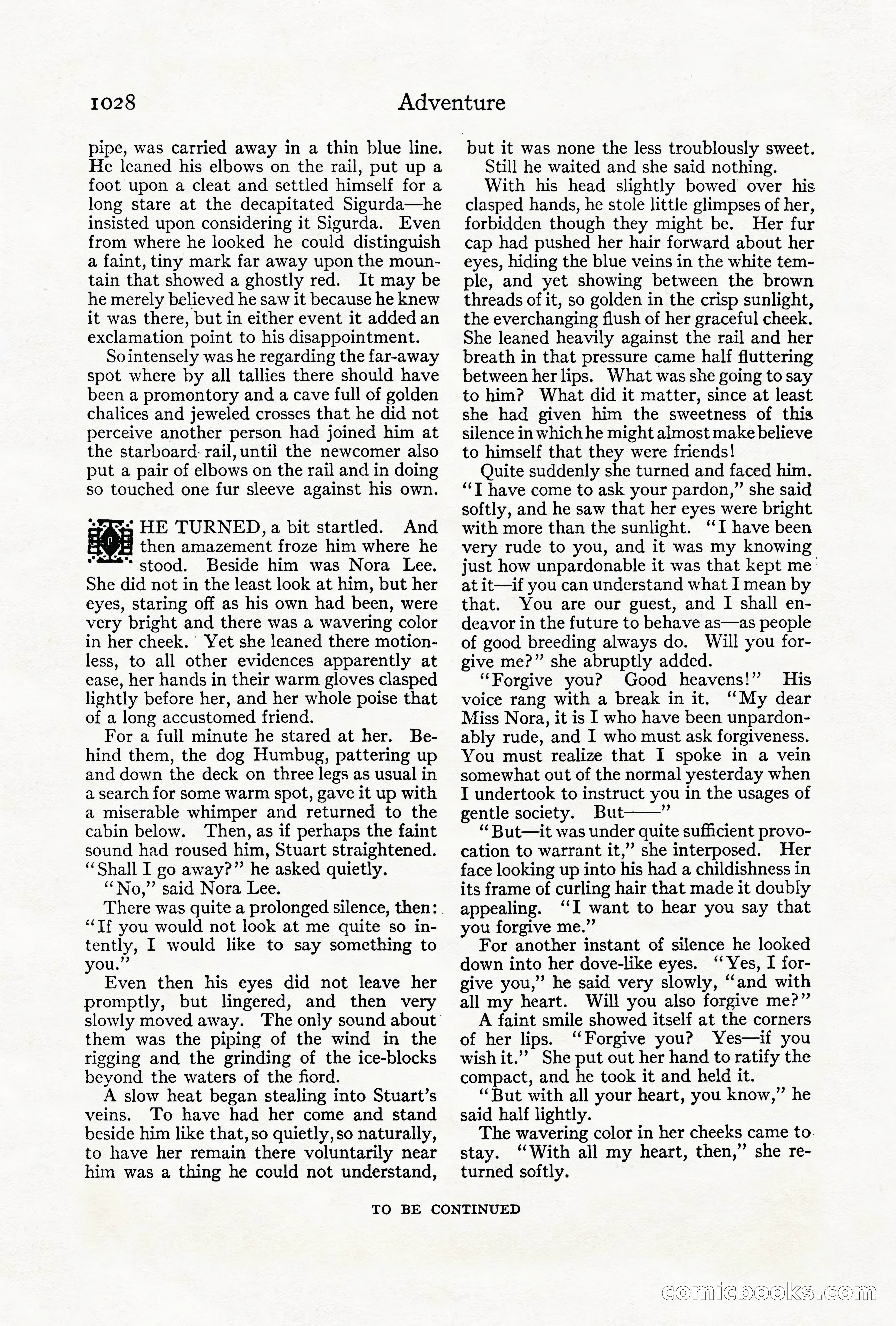 Adventure Magazine Cover, October 1911 — page 82 of 196