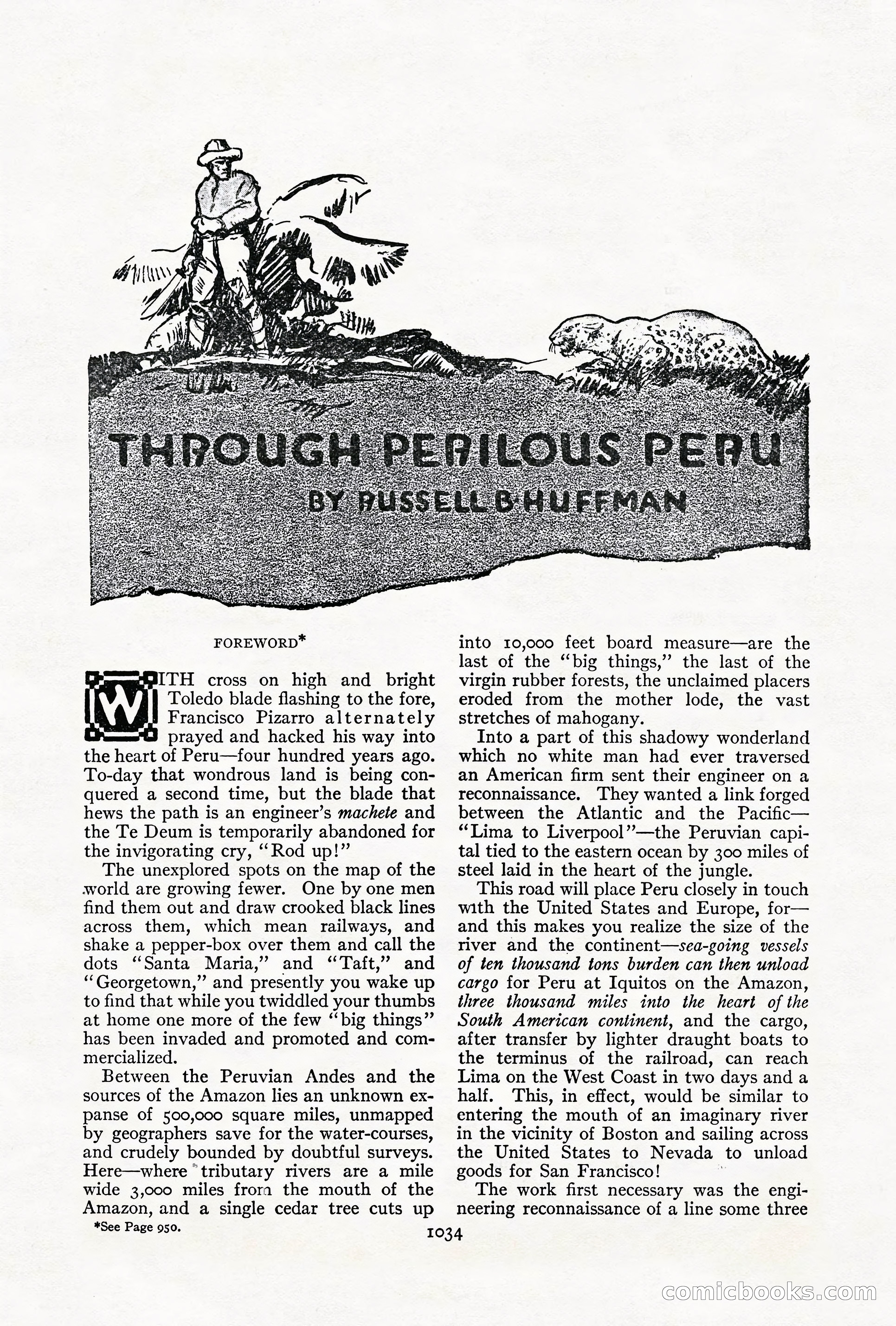 Adventure Magazine Cover, October 1911 — page 88 of 196