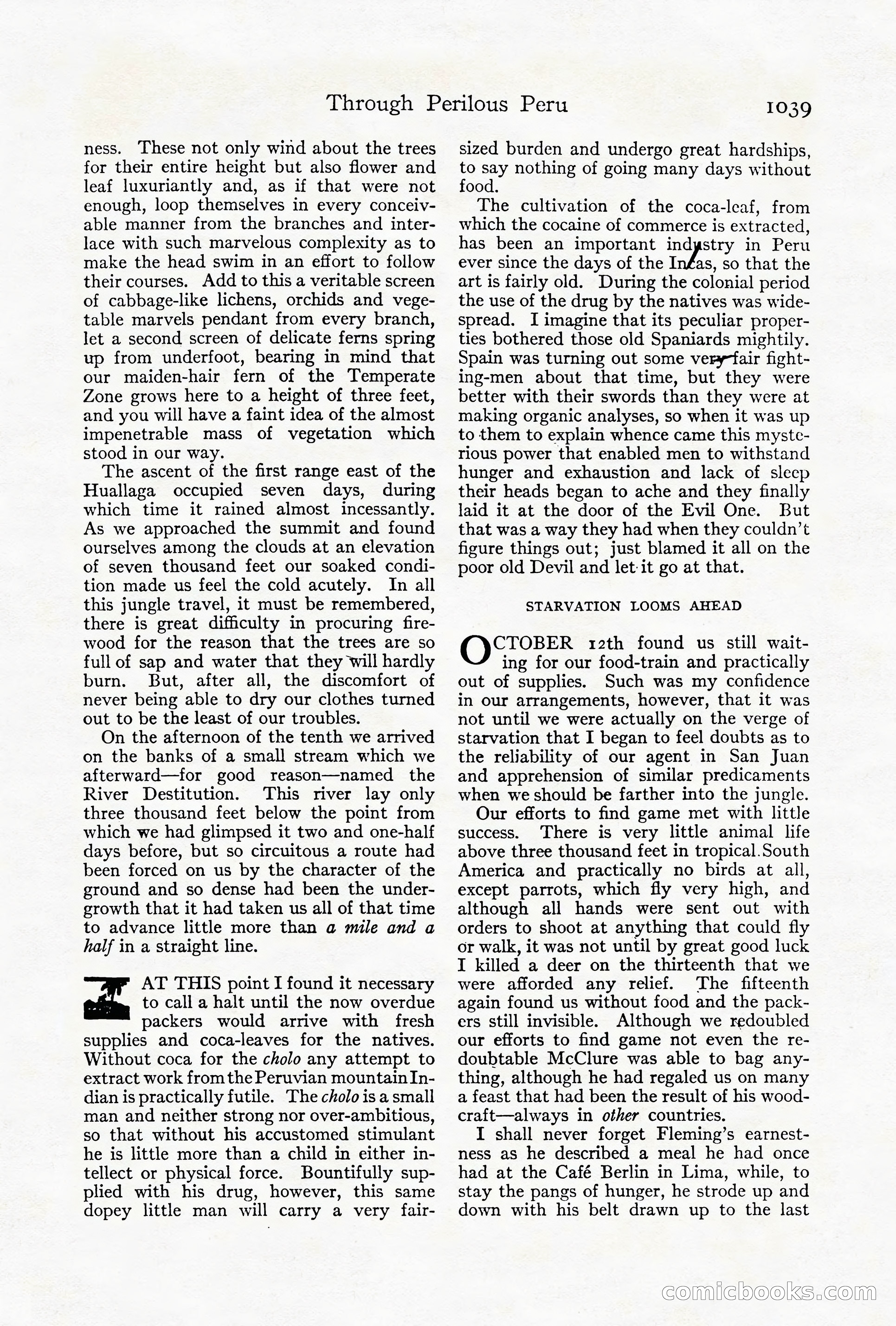 Adventure Magazine Cover, October 1911 — page 93 of 196