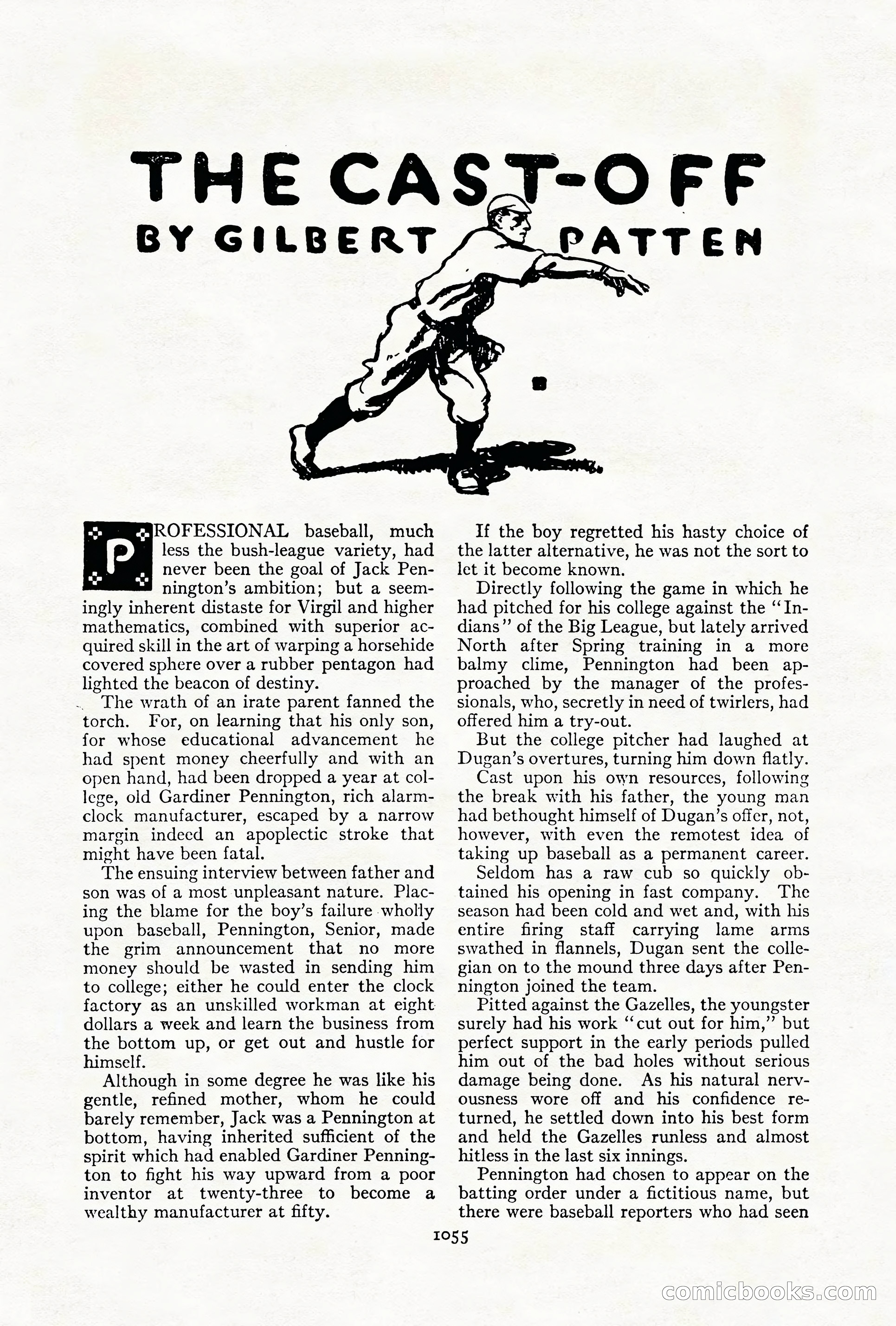 Adventure Magazine Cover, October 1911 — page 109 of 196